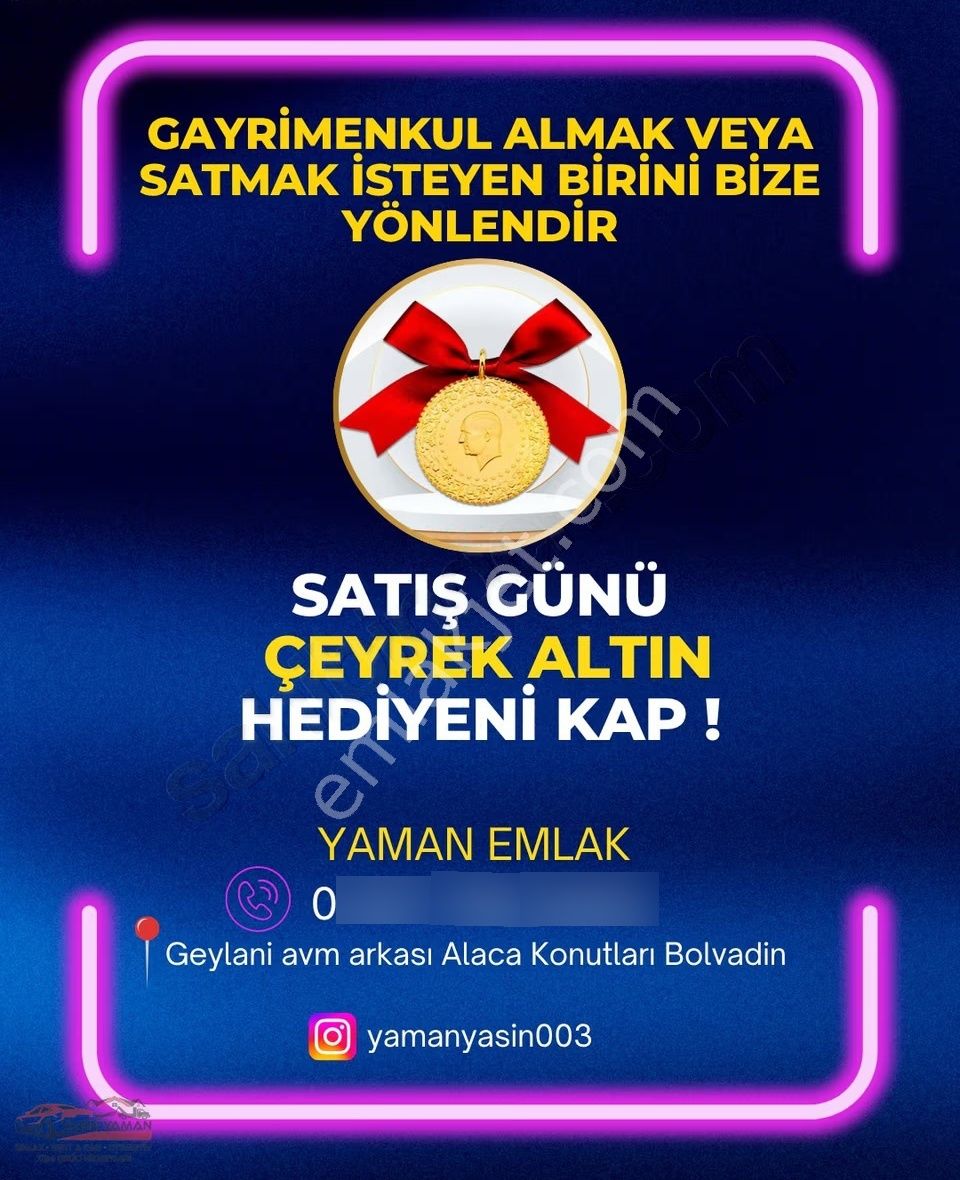 Yaman'dan Bolvadin Aydınlar (kaymaz) Mah. Satılık 3+1 Daire - Görsel 2