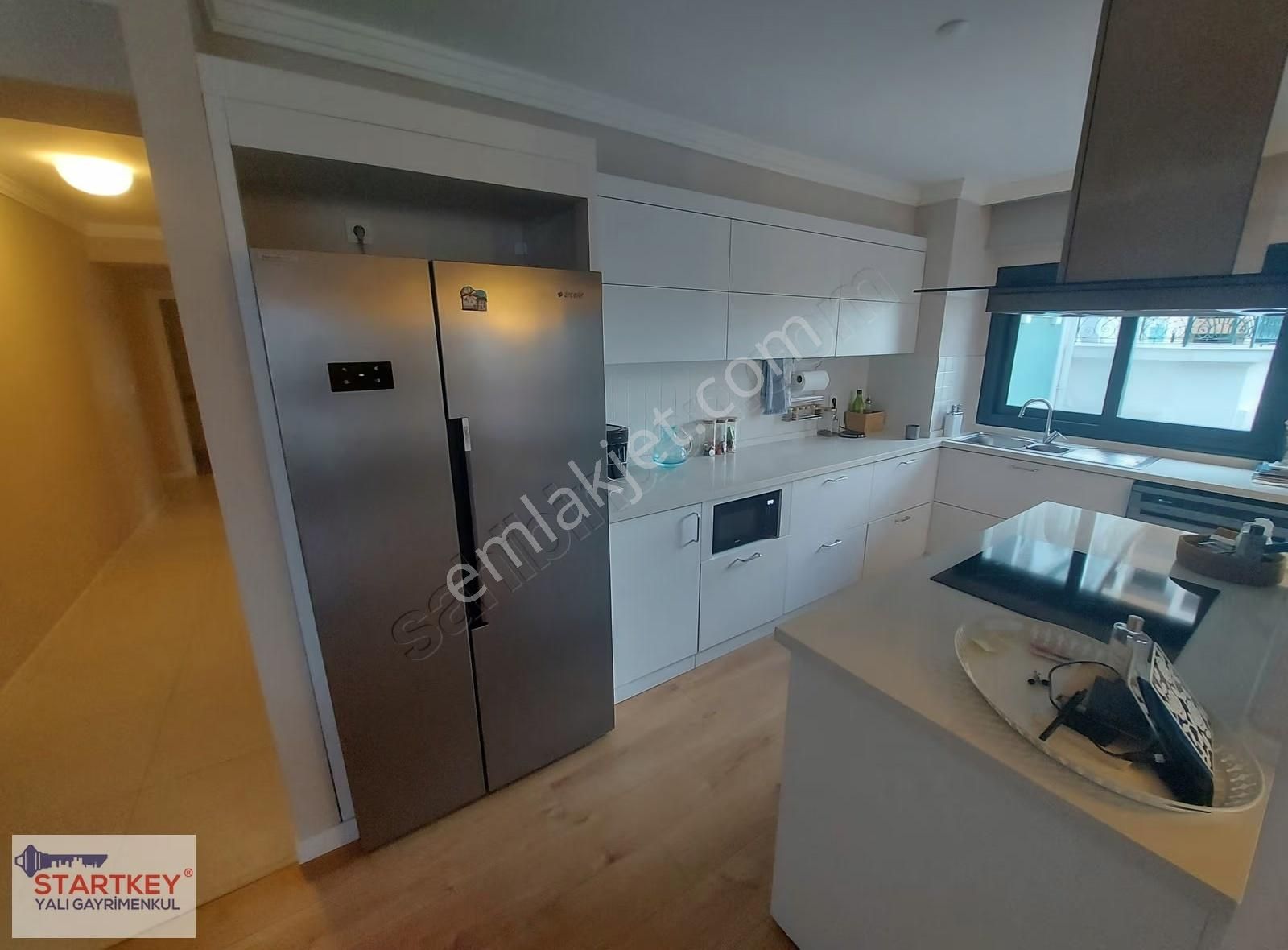 Karşıyakada Yeni Bina Deniz Manzaralı Kiralık 2+1 Yalı Dairesi - Görsel 7