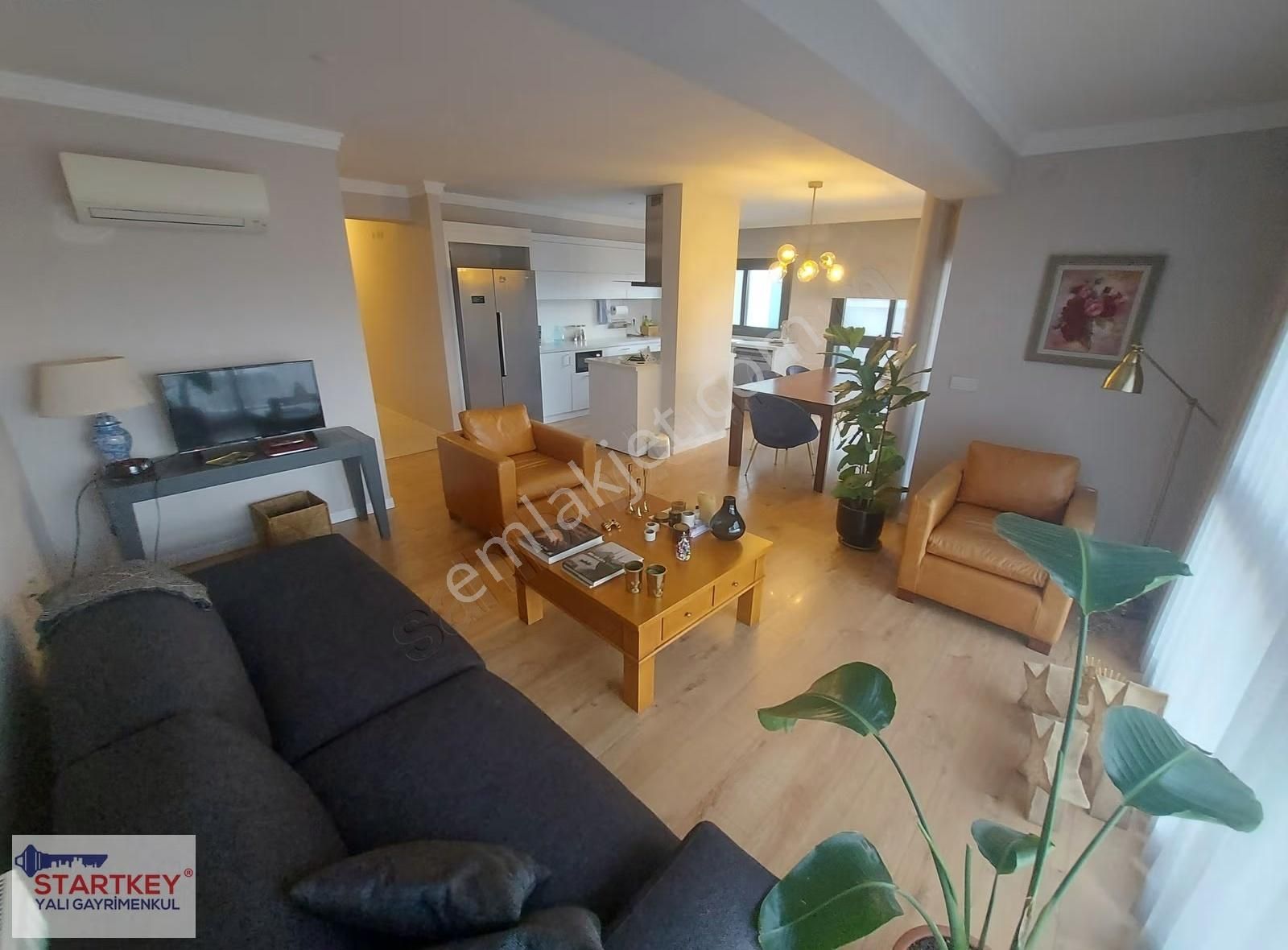 Karşıyakada Yeni Bina Deniz Manzaralı Kiralık 2+1 Yalı Dairesi - Görsel 22