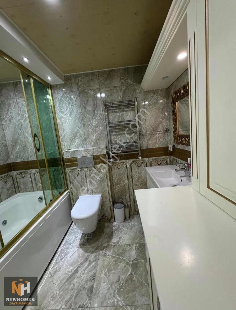 5+1 Ultralüks Saunalı Jakuzili Eşyalı Daire - Görsel 15