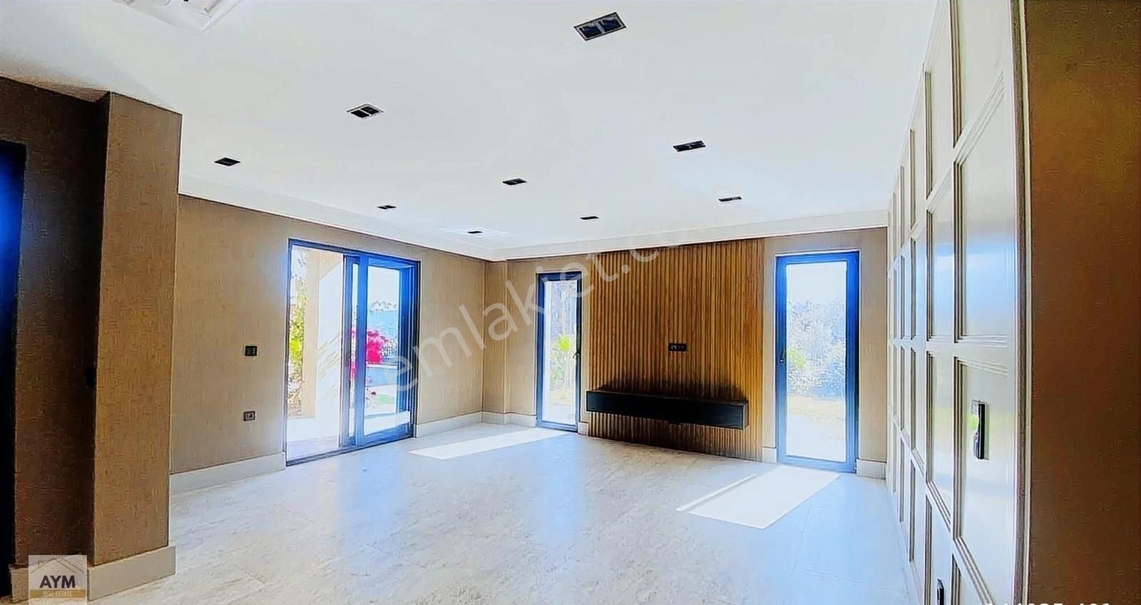 Bodrum Gölköy 800m2 Arsa Deniz Manzaralı Tam Müstakil Taş Villa - Görsel 25