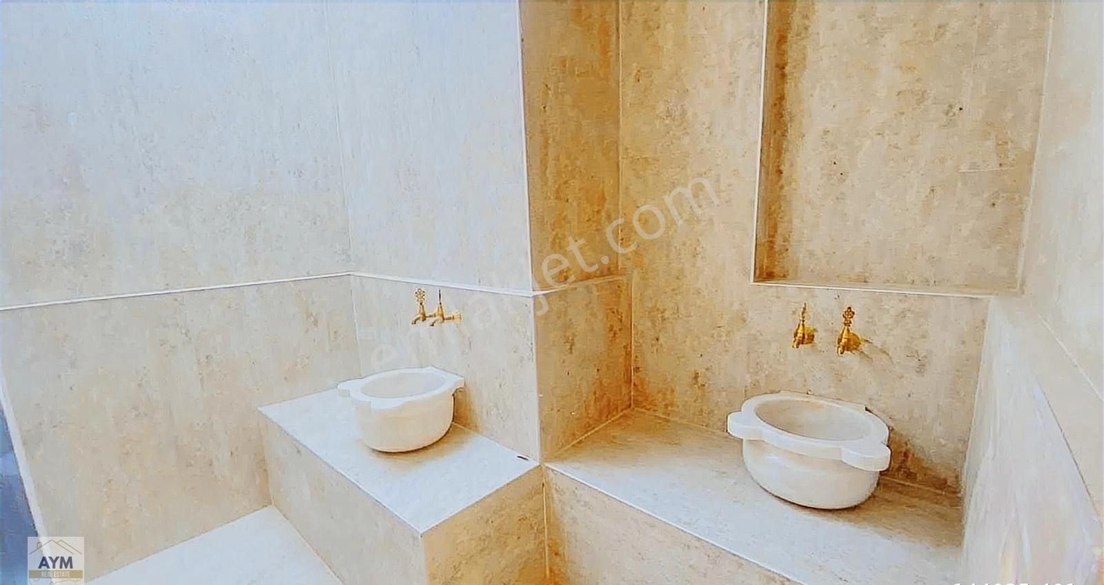 Bodrum Gölköy 800m2 Arsa Deniz Manzaralı Tam Müstakil Taş Villa - Görsel 28