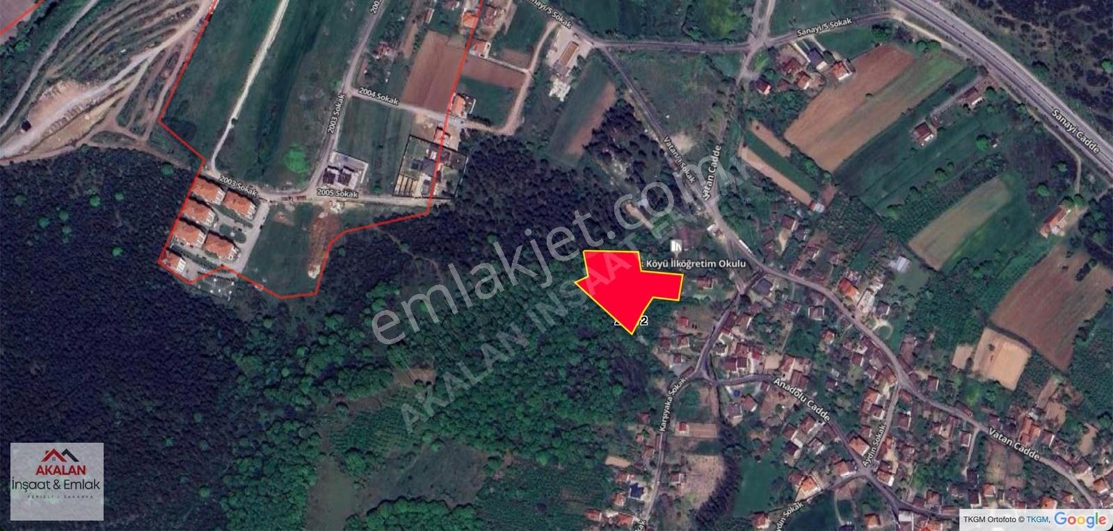 Söğütlü 3.organize Sanayi Bölgesi Girişi 5.316 Konut İmarlı Arsa - Görsel 10