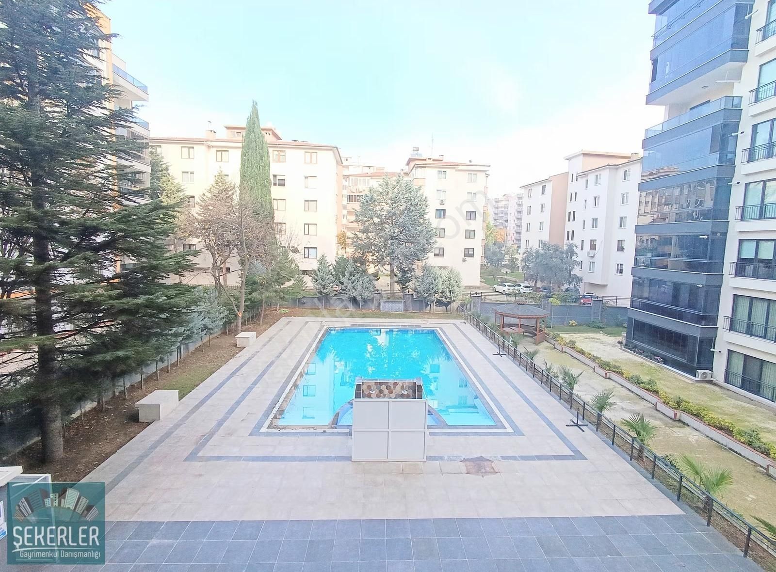 Şekerlerden İhsaniye Yüce Konak Sitesinde Ara Kat 3+1 Daire - Görsel 18