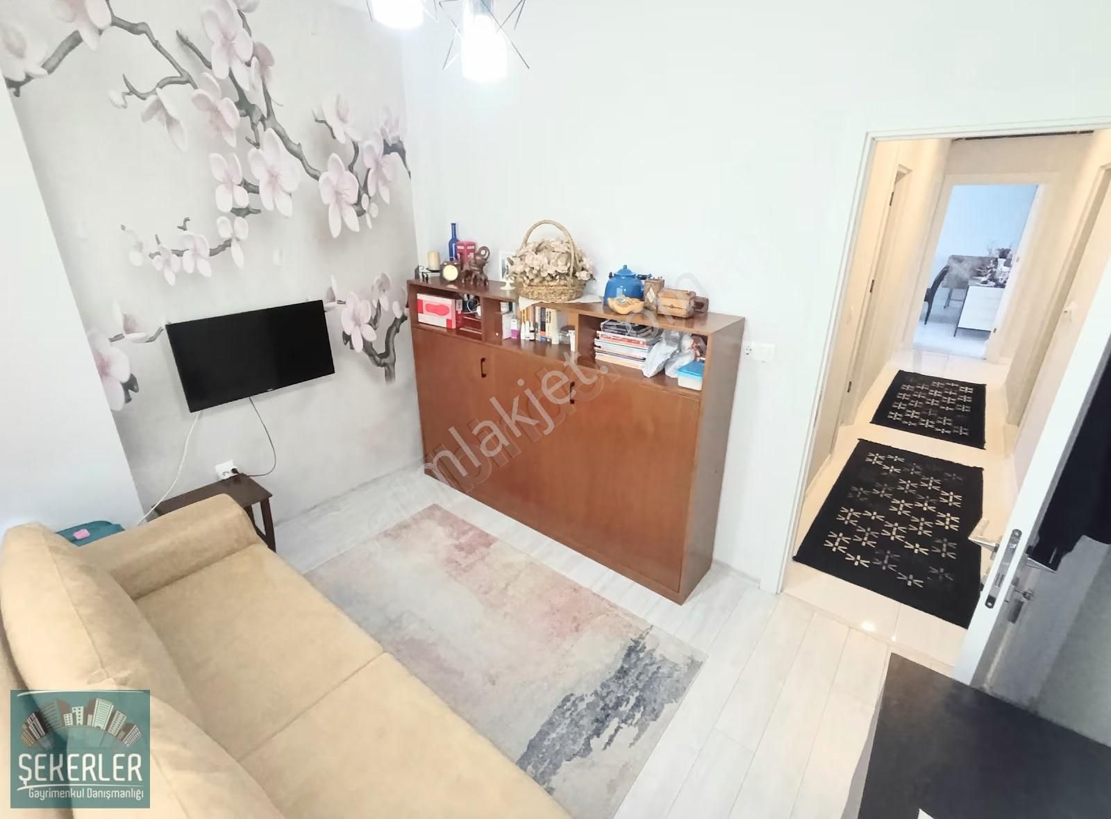 Şekerlerden İhsaniye Yüce Konak Sitesinde Ara Kat 3+1 Daire - Görsel 24