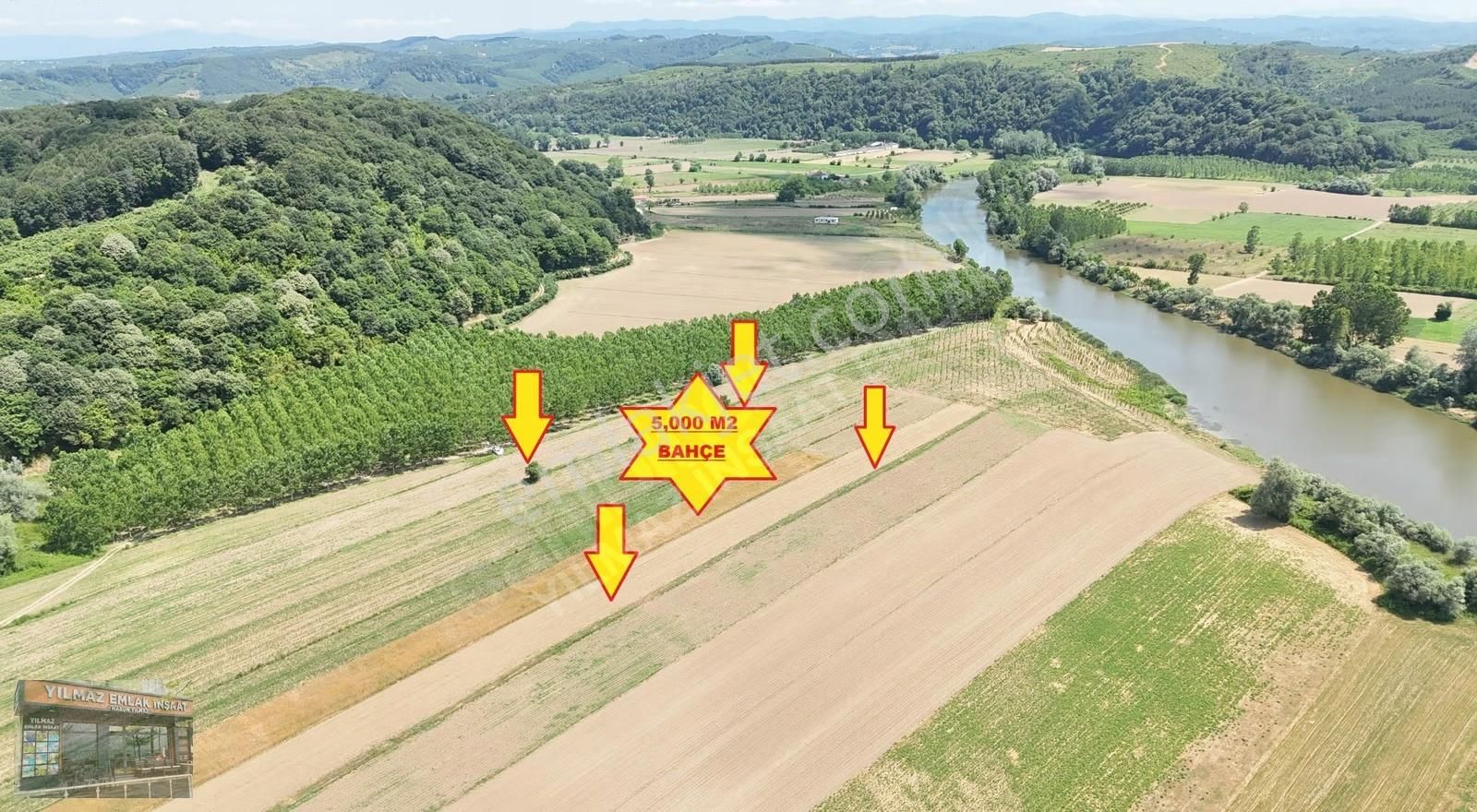 Yılmaz İnşaattan Akkum Köyünde Satılık 5000 M2 Fırsat Arsa - Görsel 35