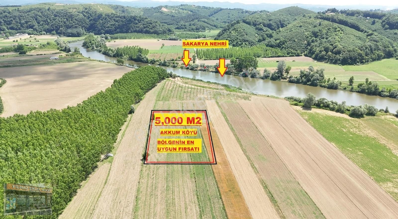 Yılmaz İnşaattan Akkum Köyünde Satılık 5000 M2 Fırsat Arsa - Görsel 30