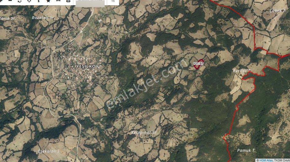 Çanakkale - Yenicede Takasa Uygun Tek Tapu Tarla | Evport Gyo | - Görsel 4