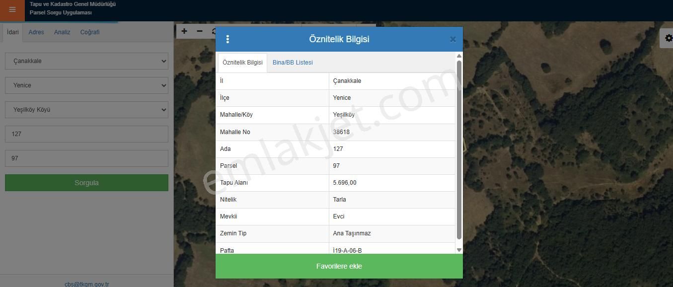 Çanakkale - Yenicede Takasa Uygun Tek Tapu Tarla | Evport Gyo | - Görsel 2