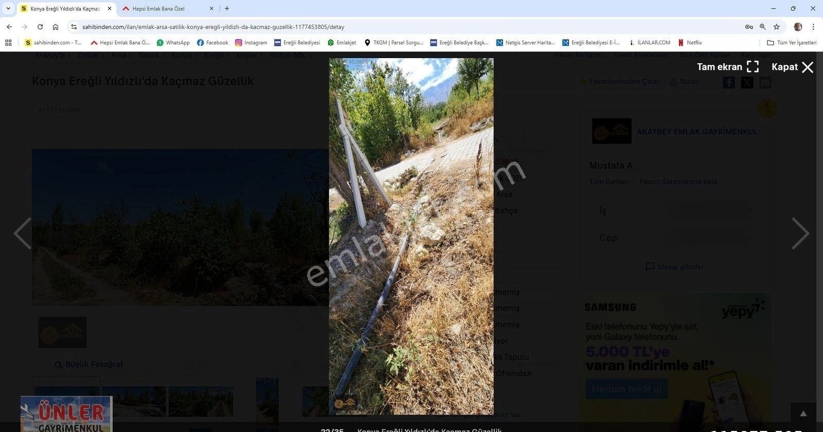 Yıldızlıda Satılık 2665 Metrekare Süper Yerdeki Bahçemiz - Görsel 29