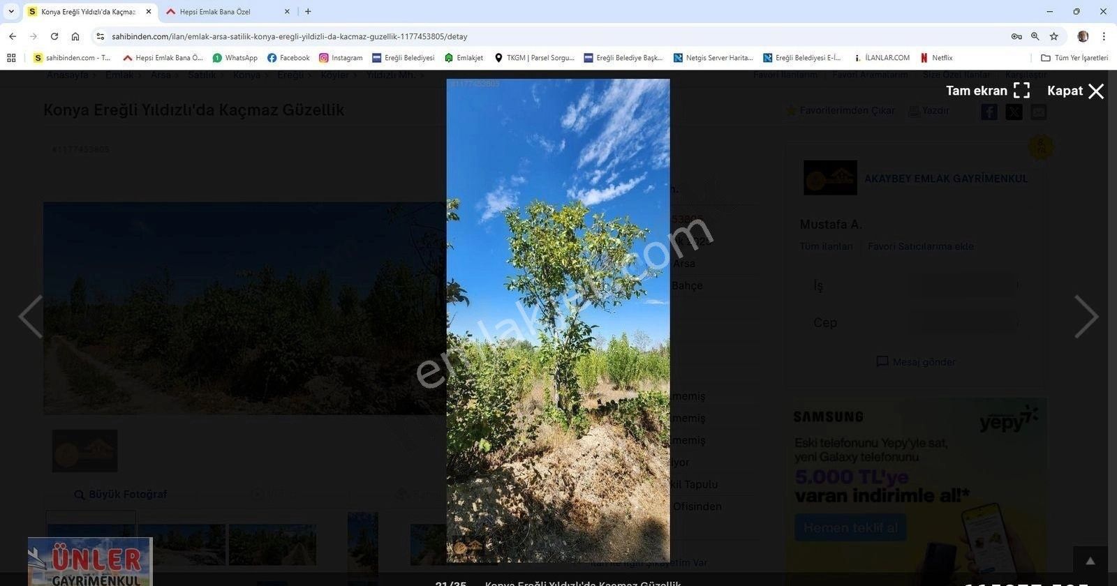 Yıldızlıda Satılık 2665 Metrekare Süper Yerdeki Bahçemiz - Görsel 22