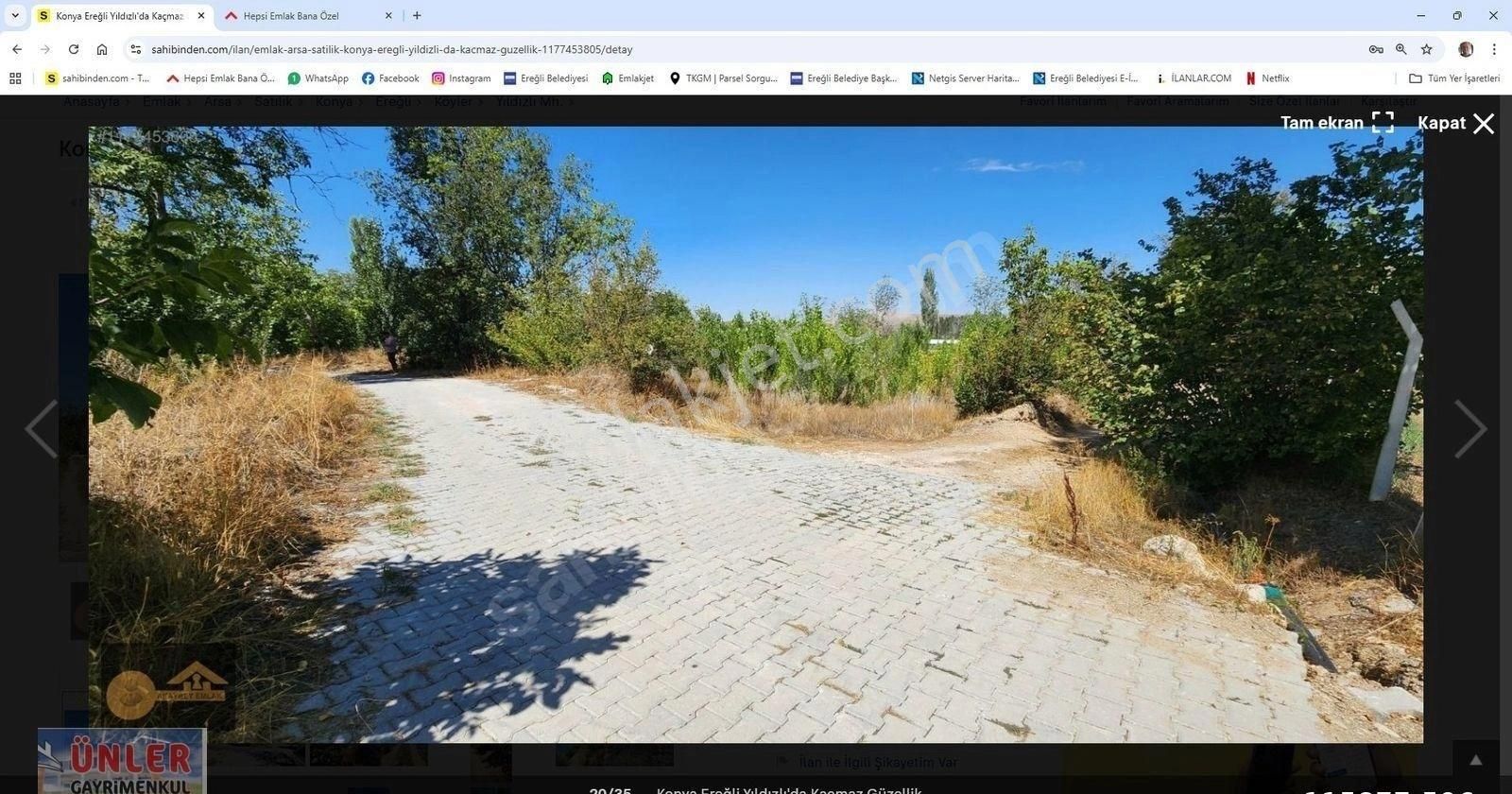 Yıldızlıda 3321 Metrekare Tek Tapulu Sulu Bahçemiz Satılıktır - Görsel 7