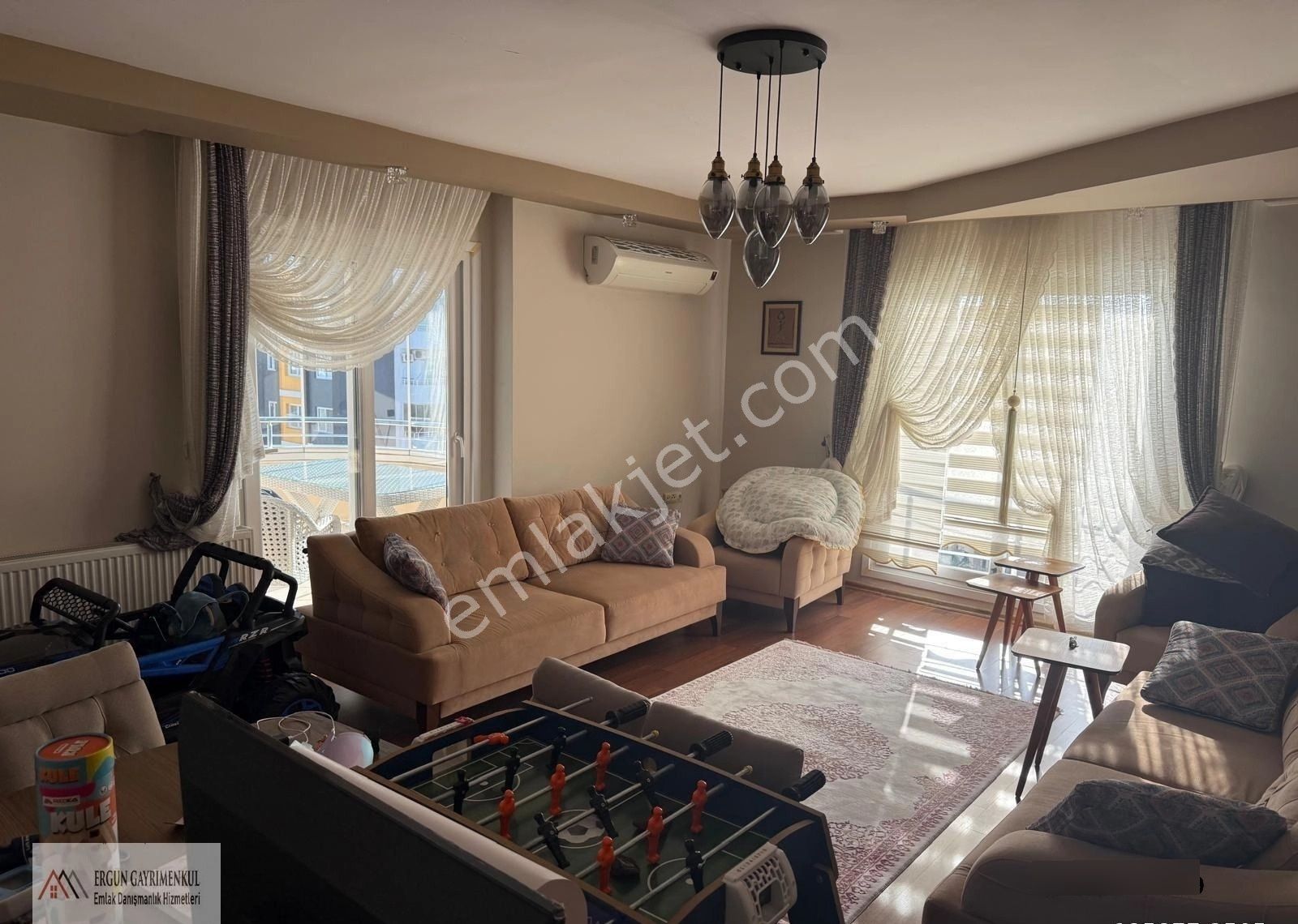 Ergünden Mendereste 4 Cephe Açık Doğalgazlı Masrafsız 3+1 Daire - Görsel 4