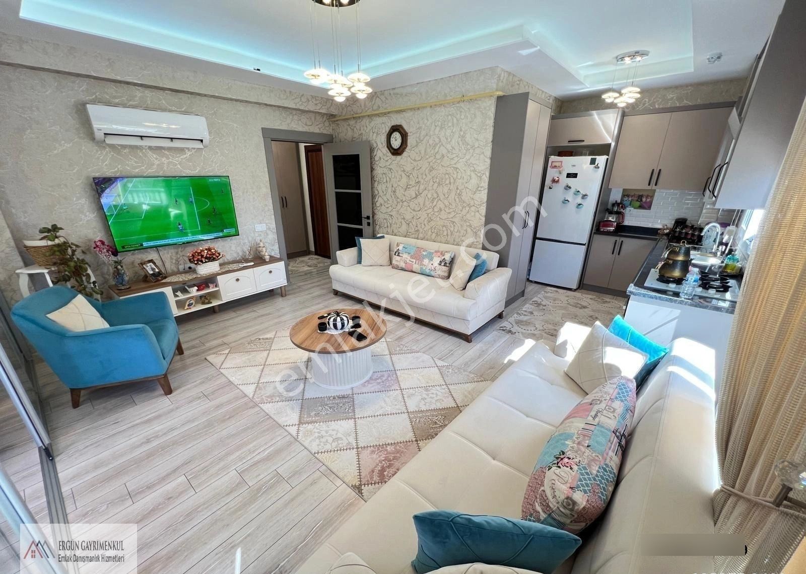 Ergünden Mezitli Akdenizde Site İçi Havuzlu Satılık 3+1 Daire