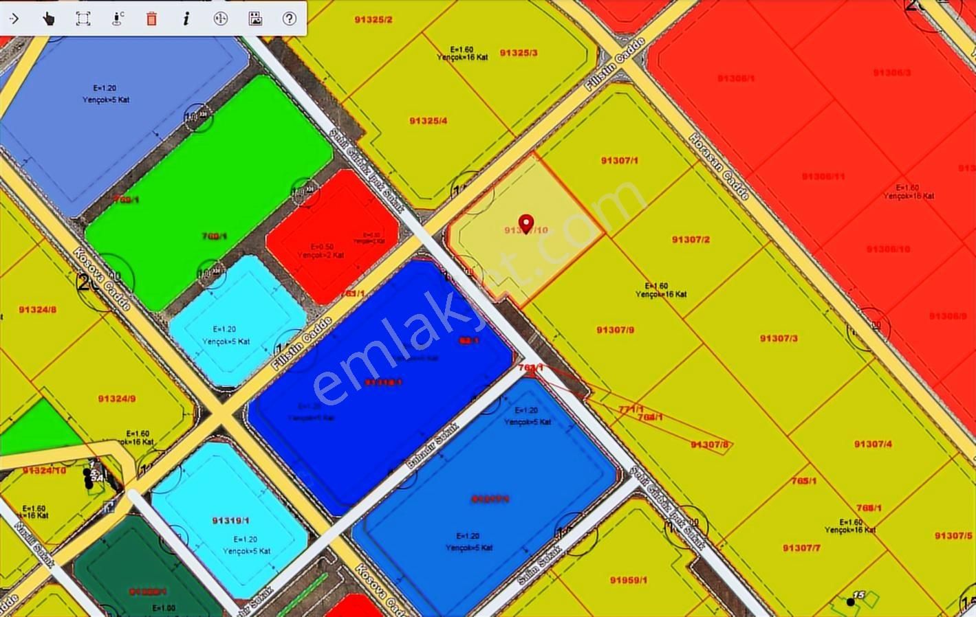 Han'dan Muazzam Konumda Köşe Başı Satılık Site Arsası - Görsel 35