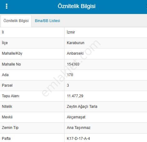 Karaburun Ambersekide Anayola 70 Metre Cepheli 11.472 M2 Tarla - Görsel 4