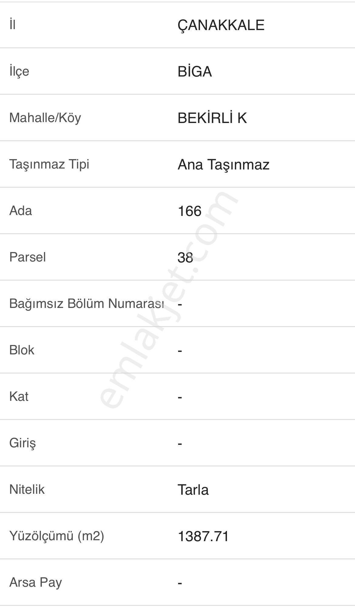 Takas Vardir..acil Satılık..📍 Çanakkale / Biga / Bekirli Köyü – Satılık Tarla - Görsel 5