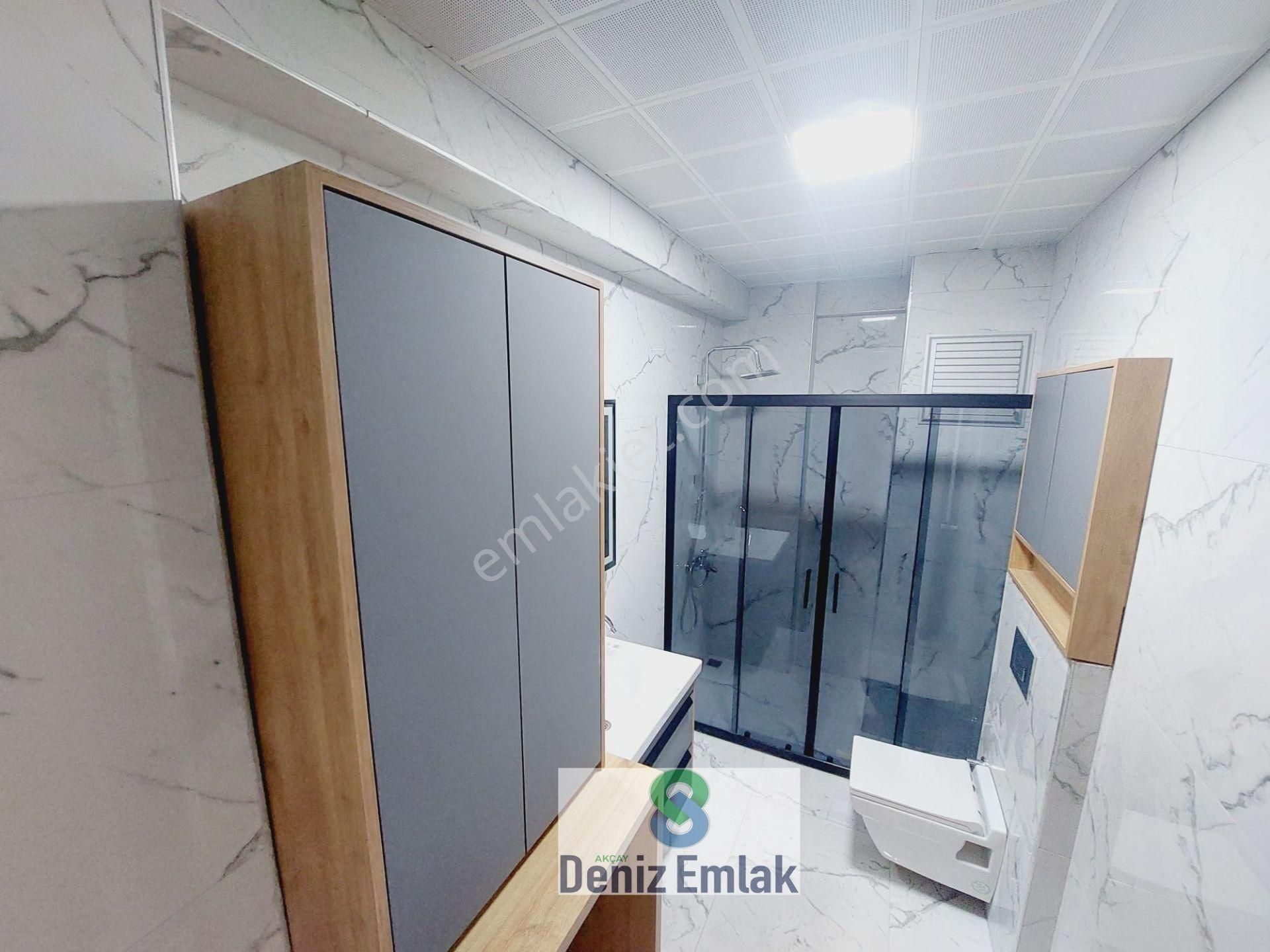 Denizden Akçayda Lüks Dizayn Edilmiş Geniş Satılık 1+1 Daire. - Görsel 24
