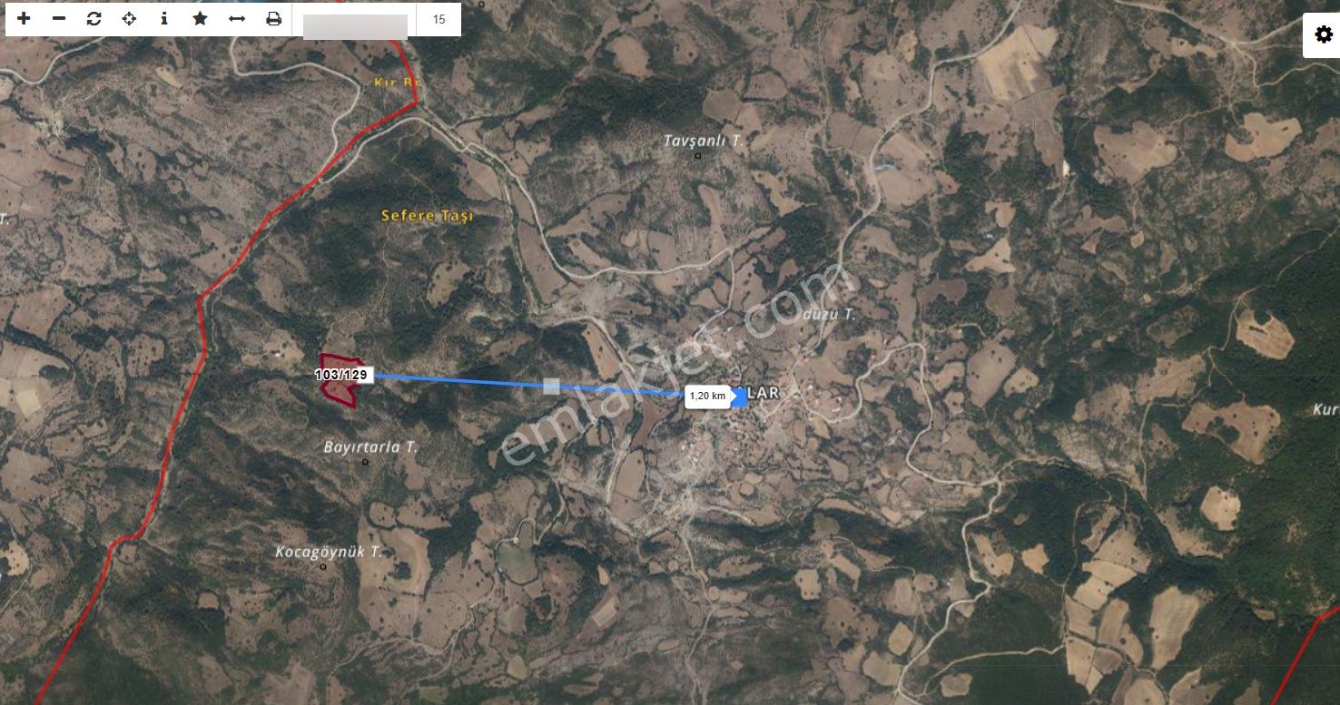 Çanakkale Lapsekide Takasa Uygun Yatırımlık Tek Tapu Tarla | Evport Gyo |