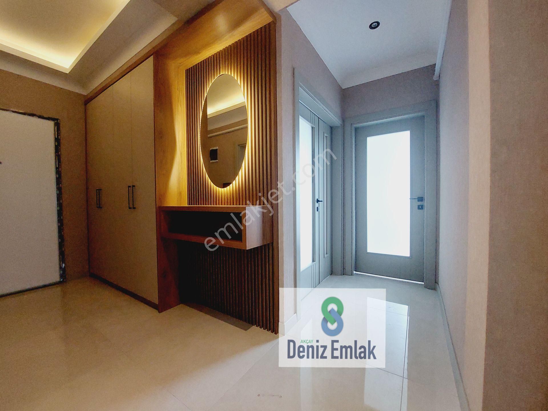 Denizden Akçayda Öncephe Kapalı Otoparklı Yerden Isıtmalı Lüks Satılık 2+1 Daire. - Görsel 3