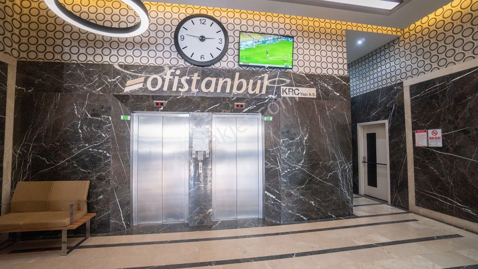 Ofistanbul Plaza'da Özel Tasarımlı Ve Full Otomasyonlu 95m2 Satılık 1+1 Ofis - Görsel 20