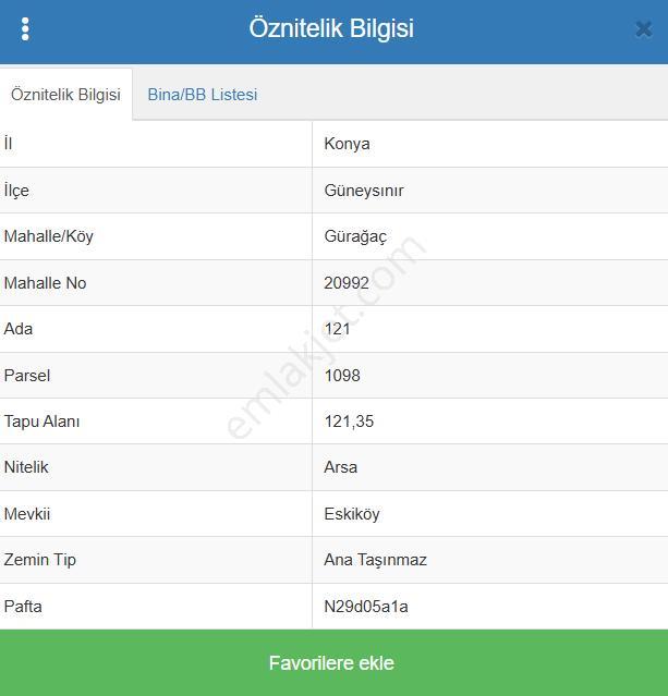 Konya Güneysınır Gürağaç Köyünde 121 M² Arsa Satılıktır - Görsel 8