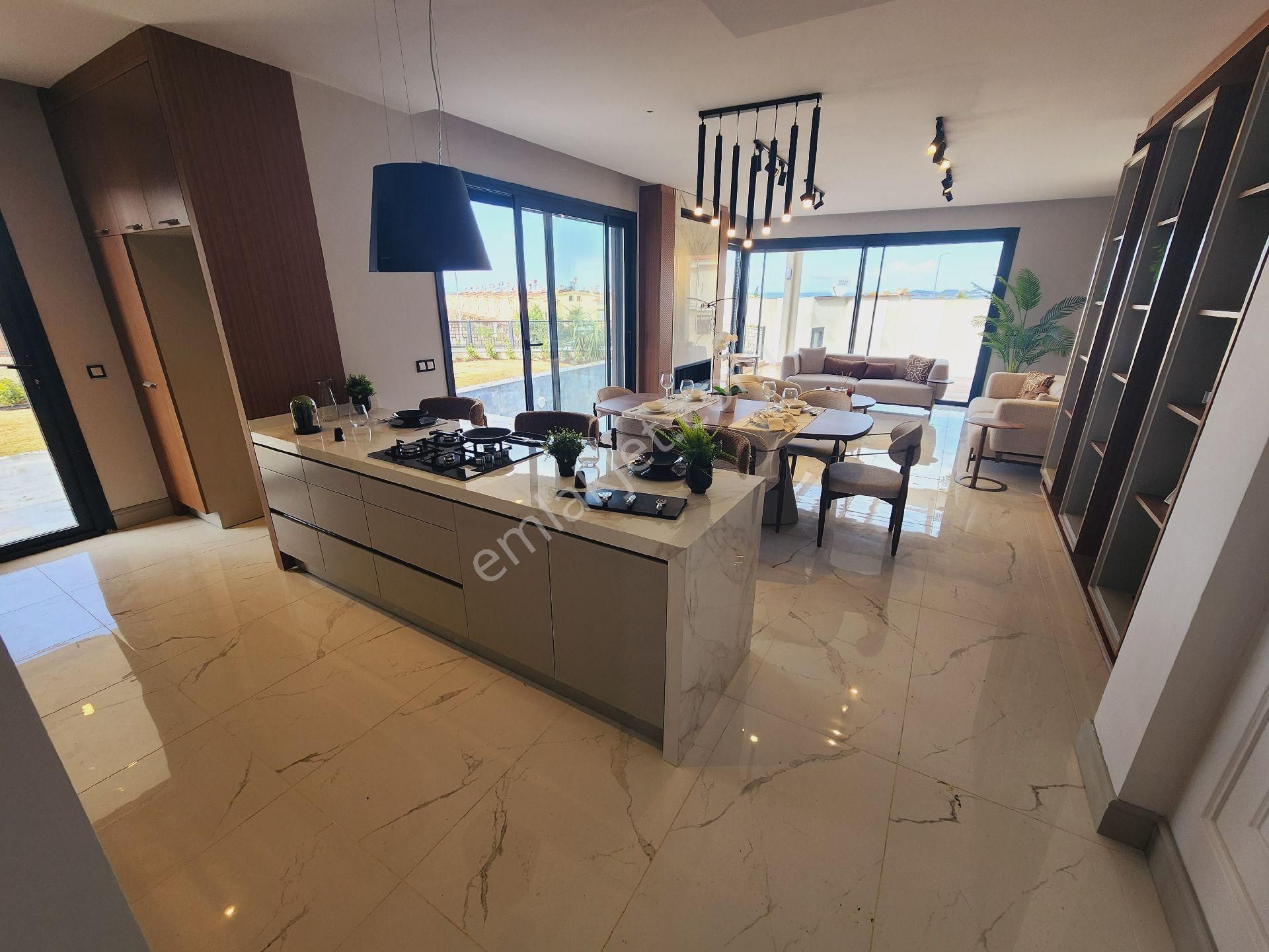 Kuşadası Karova Satılık Harika Deniz Manzaralı Ultra Lüks Villalar - Görsel 14