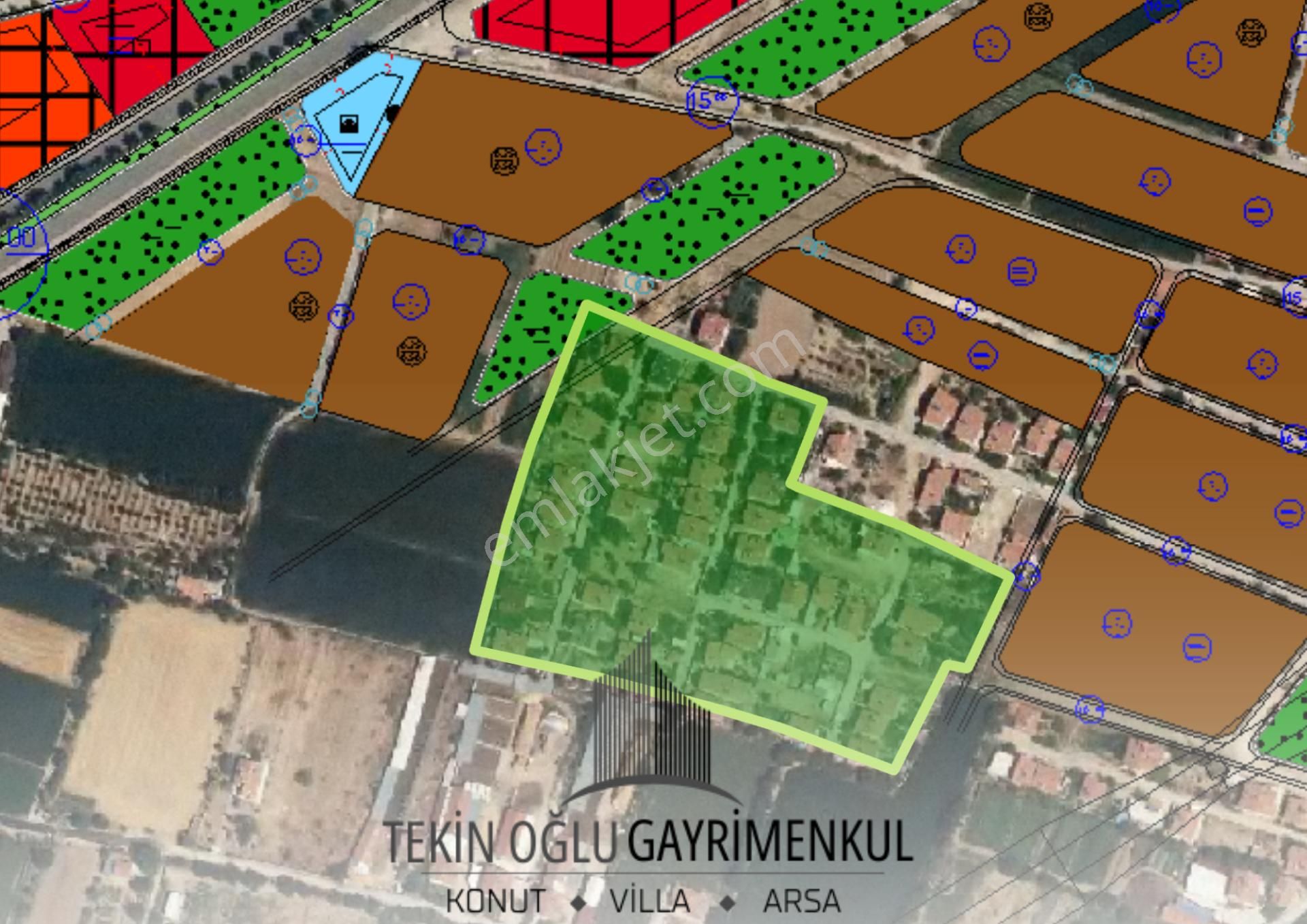 🌺🌿 Meram Harmancık'da 400 M² İmar Dibi Yatırımlık Kupon Tarla - Görsel 3