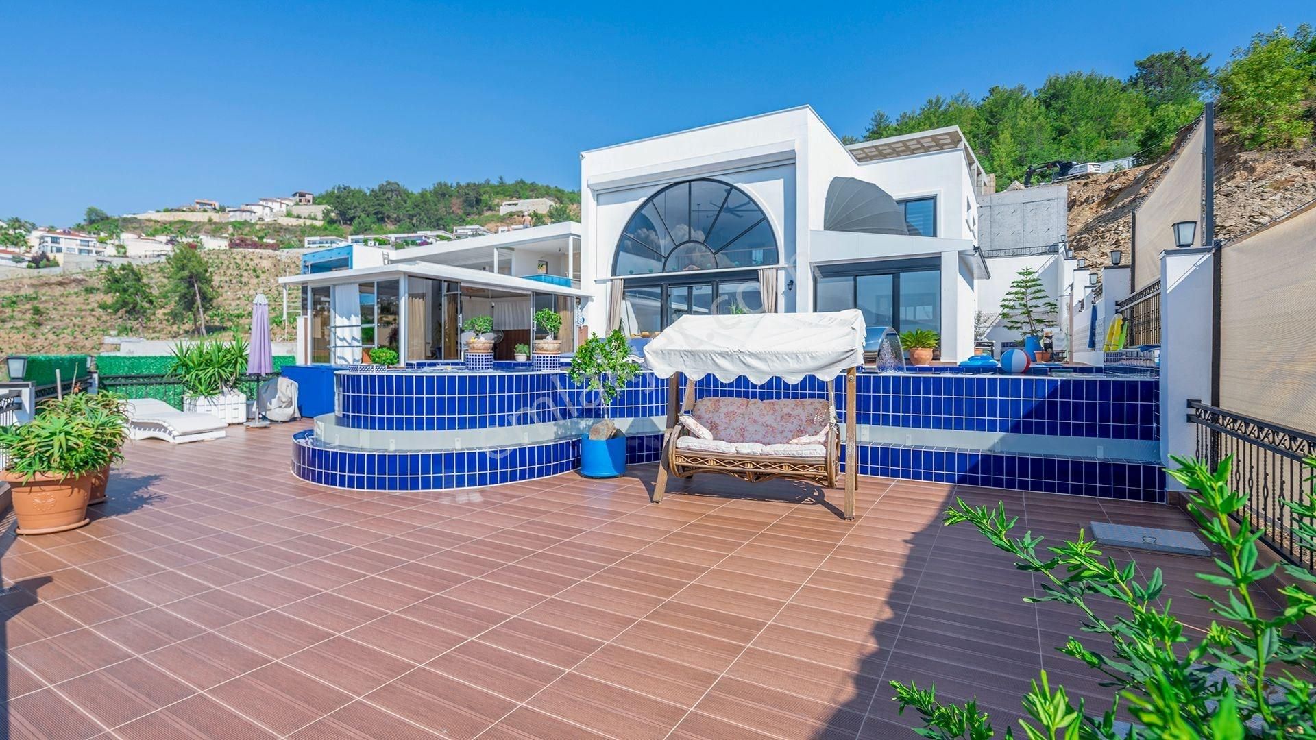 Alanya Kargıcak – 3+1 Ultra Lüks Müstakil Villa | Panoramik Deniz & Doğa Manzarası - Görsel 14