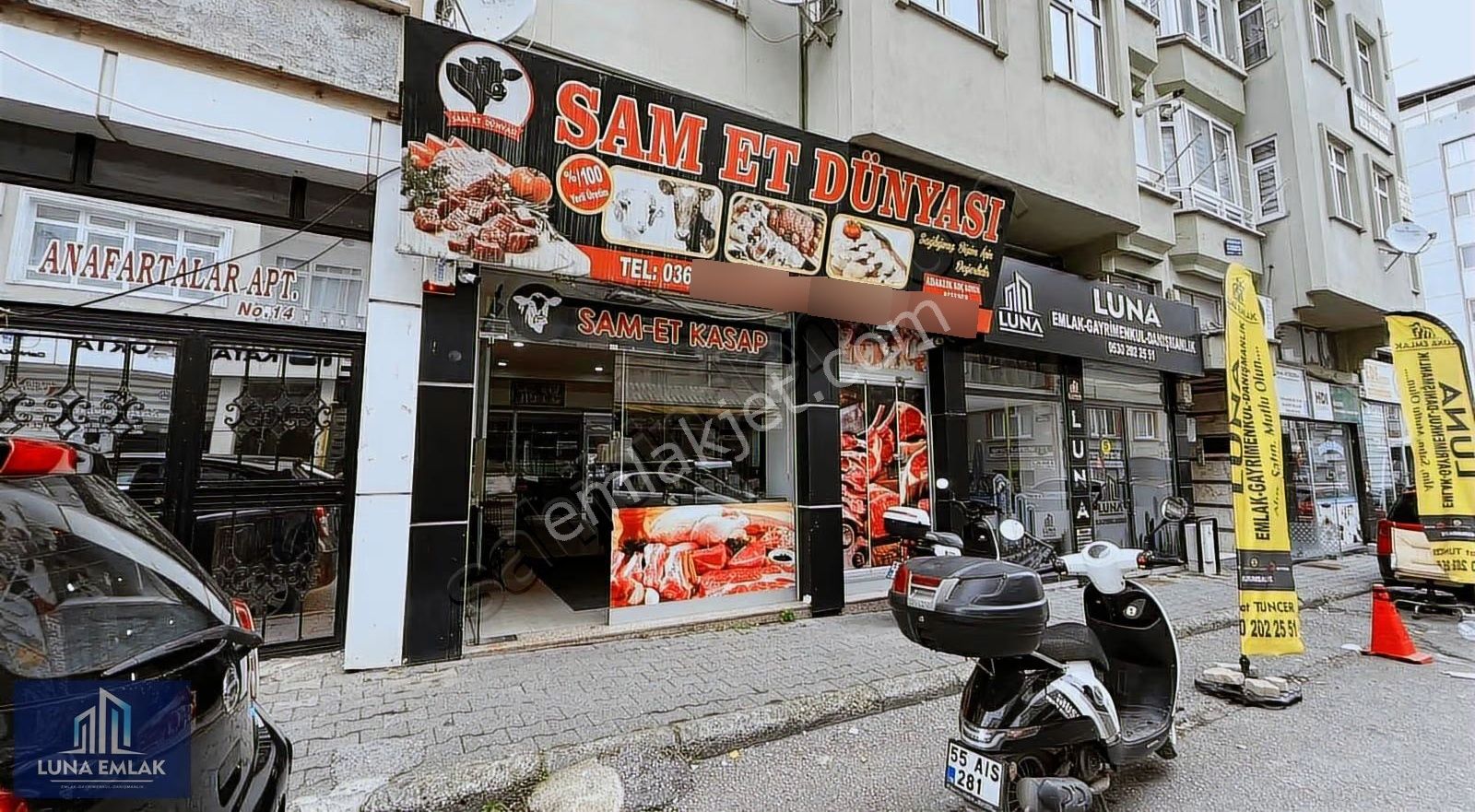 Luna'dan İstasyon Mahallesinde İşlek Lokasyonda Satılık Dükkan