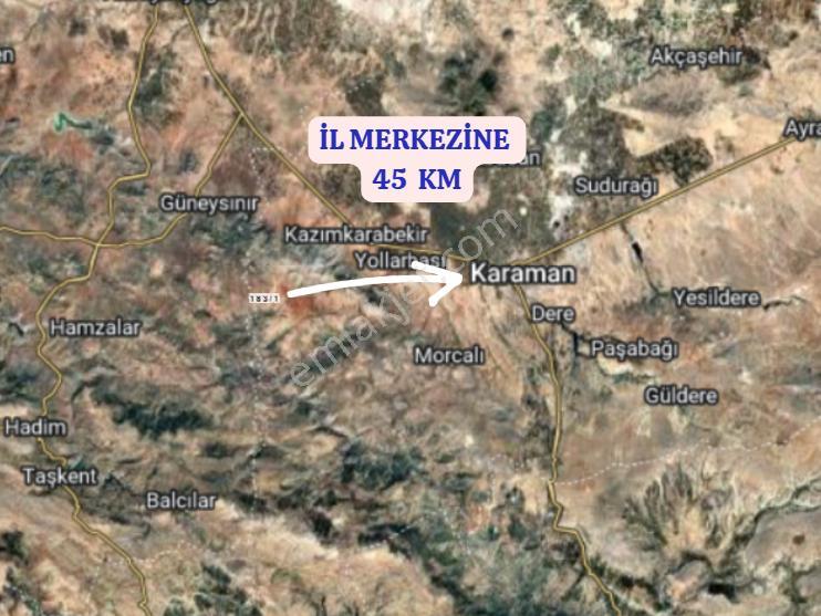 Karaman Merkez Muratdede Köyünde 2.927 M² Tarla Satılıktır - Görsel 6