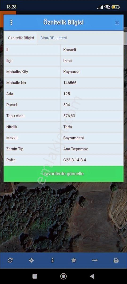 Tarcanlardan İzmit Kaynarca Manzaralı Yatırımlık 576 M² Tarla - Görsel 2