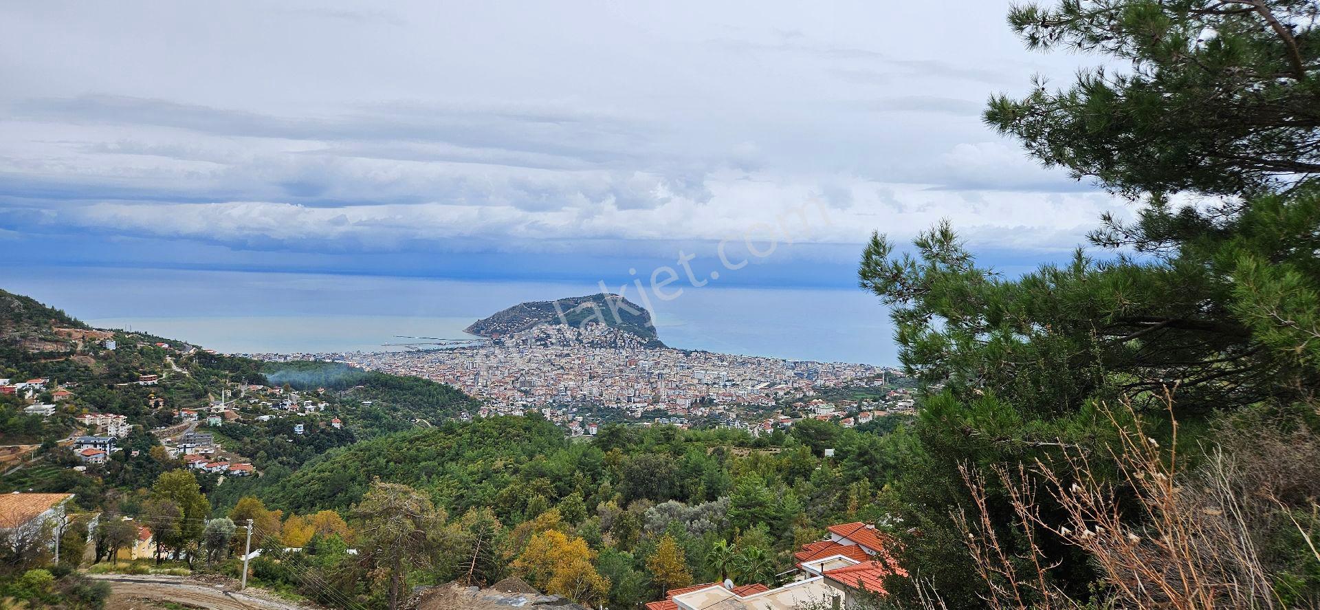 Alanya Tepe Mah.full Deniz Kale Manzaralı Acil Satılık Arsa