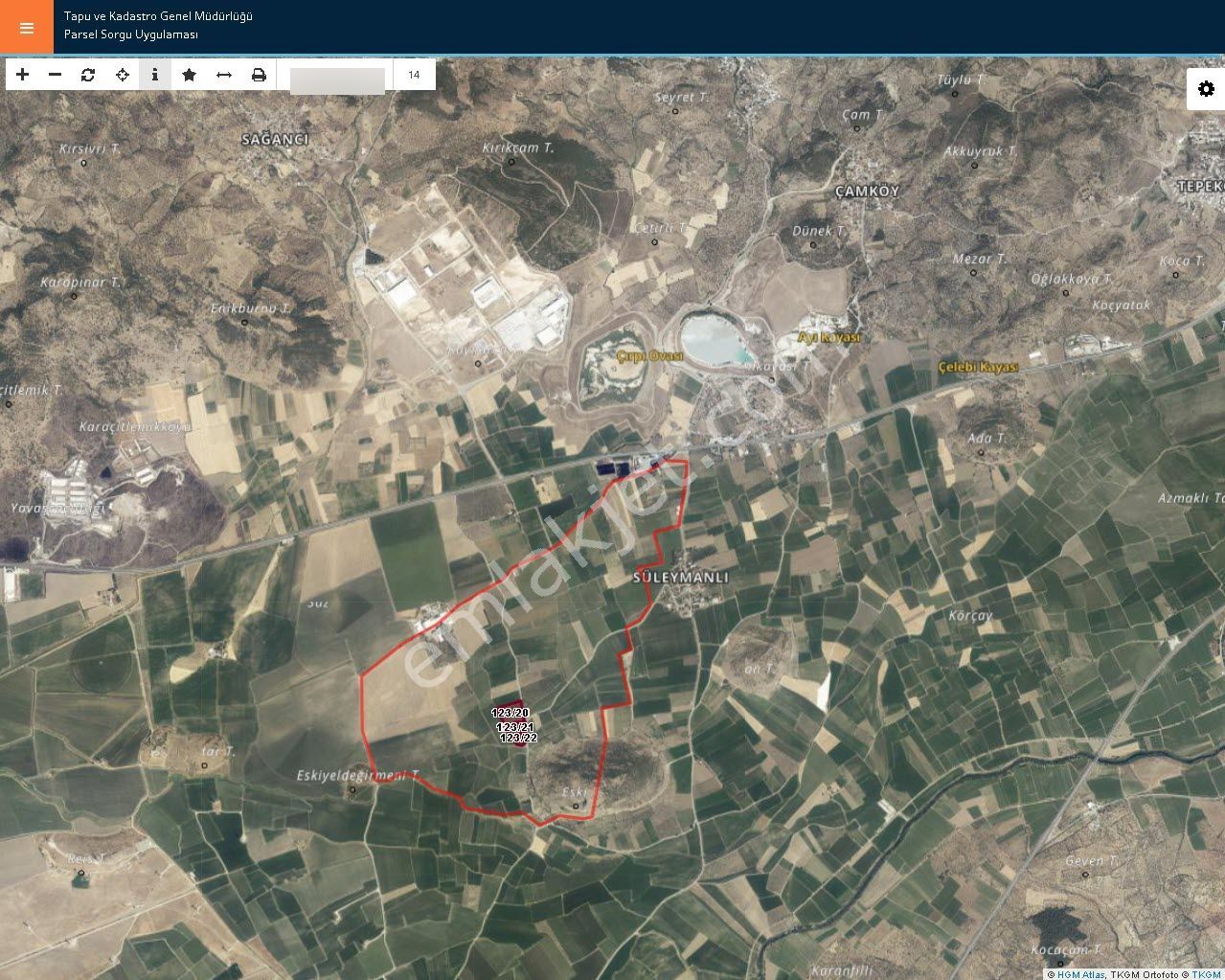 İzmir Bergama Ovacıkta Satılık Tarıma Uygun Verimlitoprak Yirmiyedi Dönüm Tarla - Görsel 9