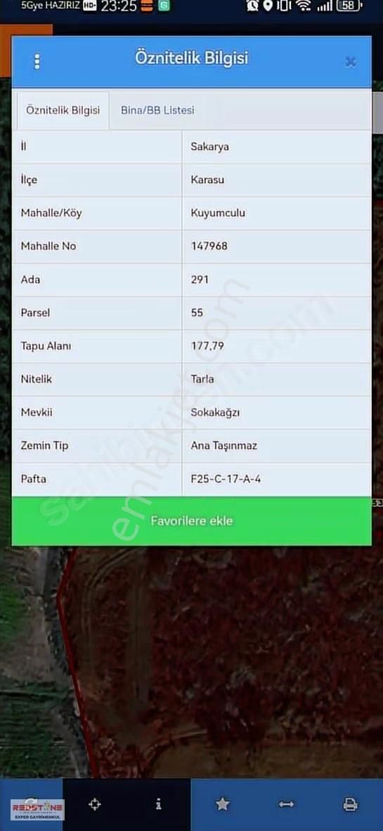Karasu Kuyumculu'da Müstakil Parsel Denize Yakın Satılık Tarla - Görsel 8