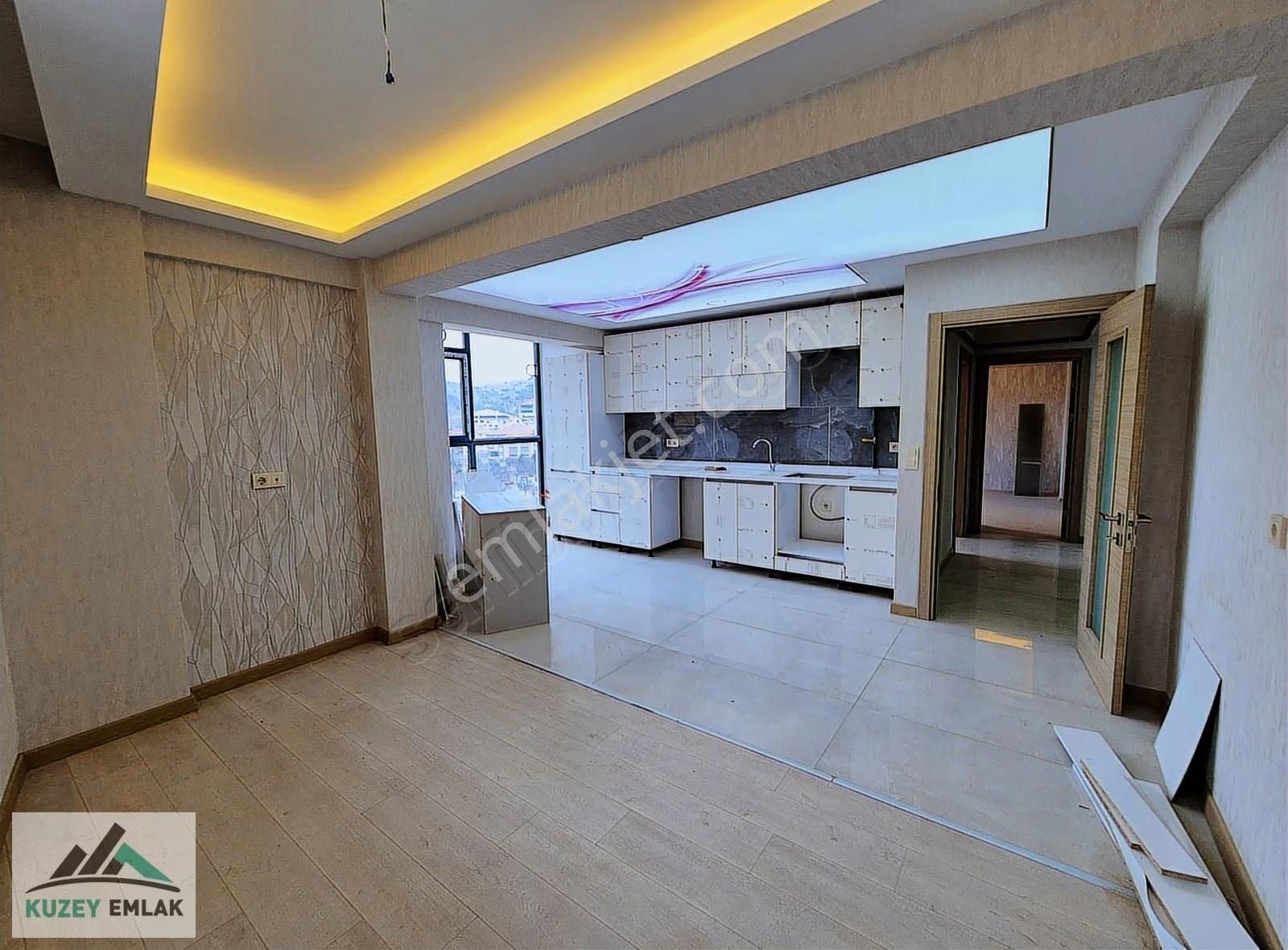 Kuzey Emlak'tan Masrafsız Geniş Lüks Amerikan Mutfak Sıfır Daire - Görsel 8
