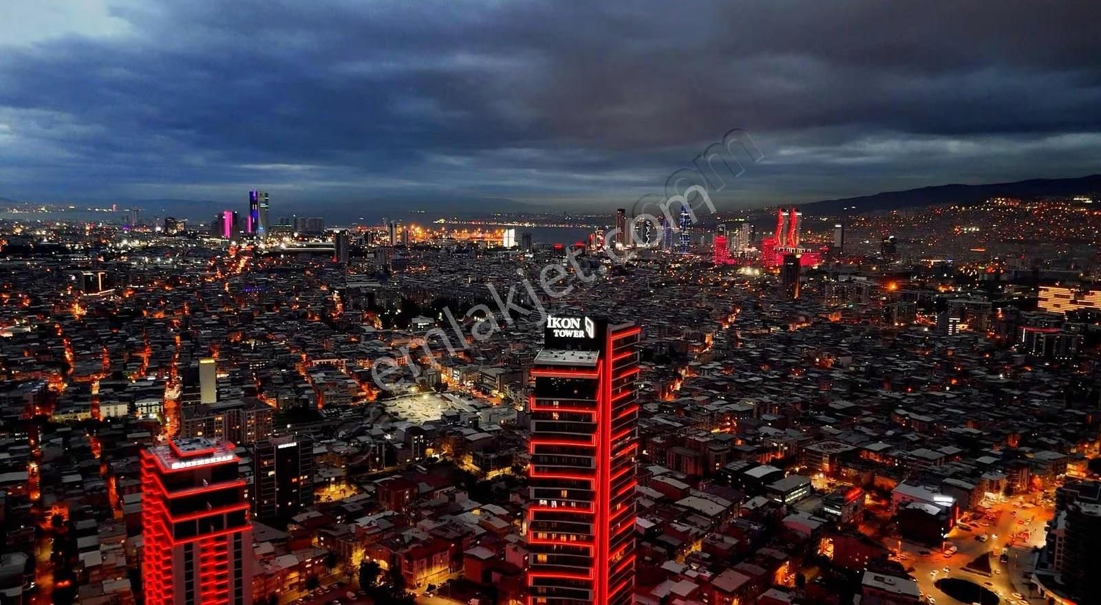 Bornova İkon Tower 34. Kat Deniz Manzaralı 3+1 Kiralık Daire - Görsel 27