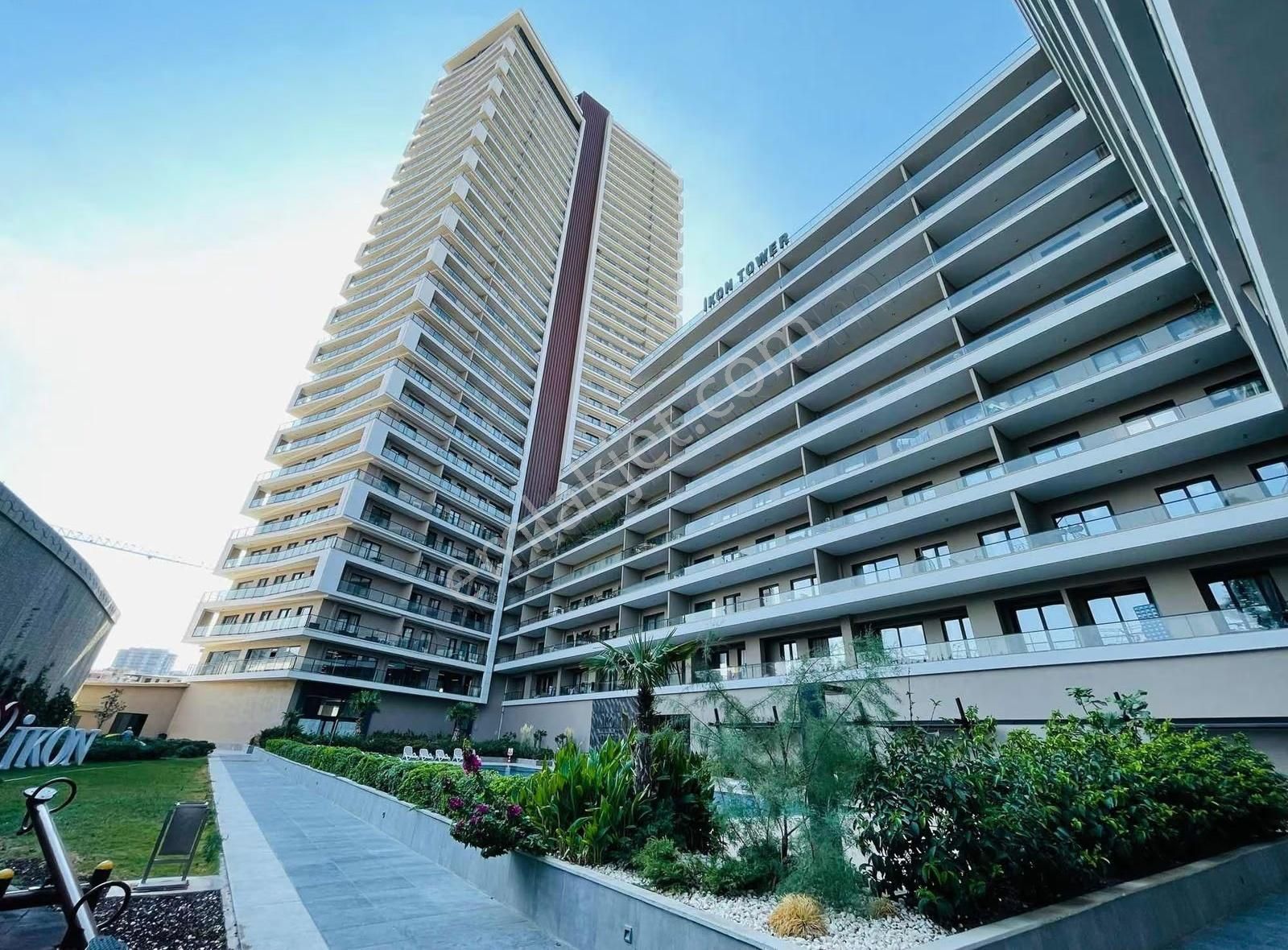 Bornova İkon Tower 34. Kat Deniz Manzaralı 3+1 Kiralık Daire - Görsel 23