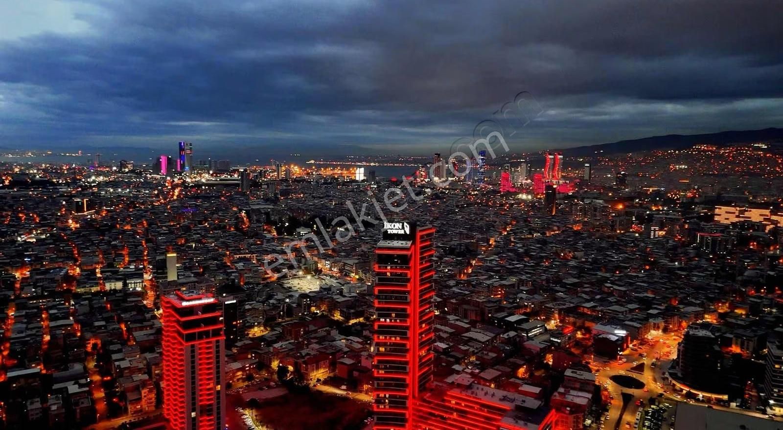 Bornova İkon Tower 34. Kat Deniz Manzaralı 3+1 Kiralık Daire - Görsel 13