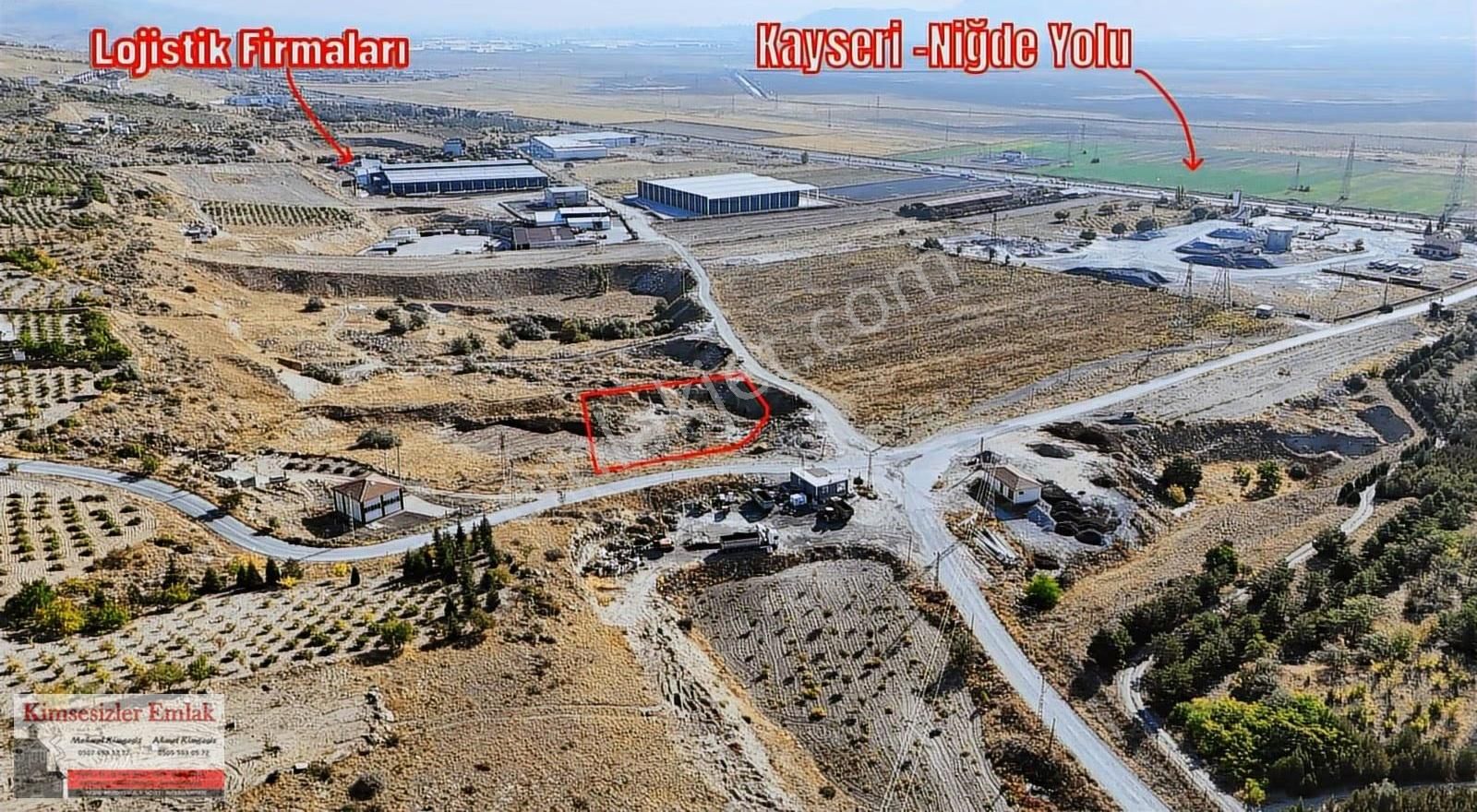 İncesu Saraycık Mahallesinde Köşe Başı 3285 M2 Ticari Parsel - Görsel 8
