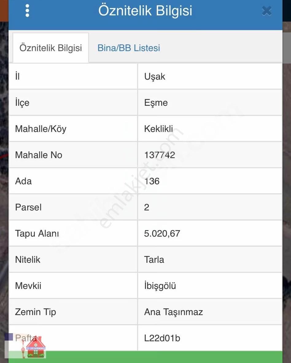 Eşme Keklide 5 Dönüm Fırsat Tarla - Görsel 3