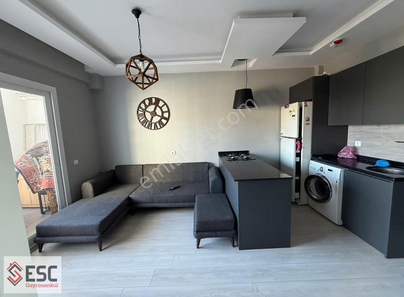 Esc'den Seymenli Mh,de Deniz Manzaralı Eşyalı 1+1 Daire Esc2303 - Görsel 3