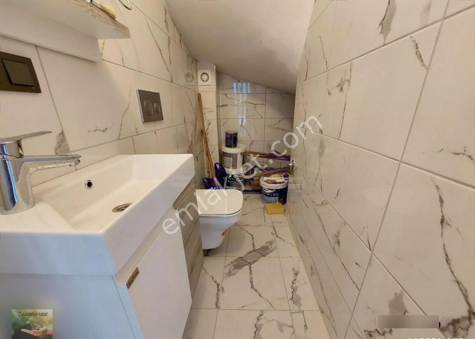 Akçay Yenimahalle'de,plaja 100 M, Ultra Lüks Tripleks 3+1 Villa - Görsel 16