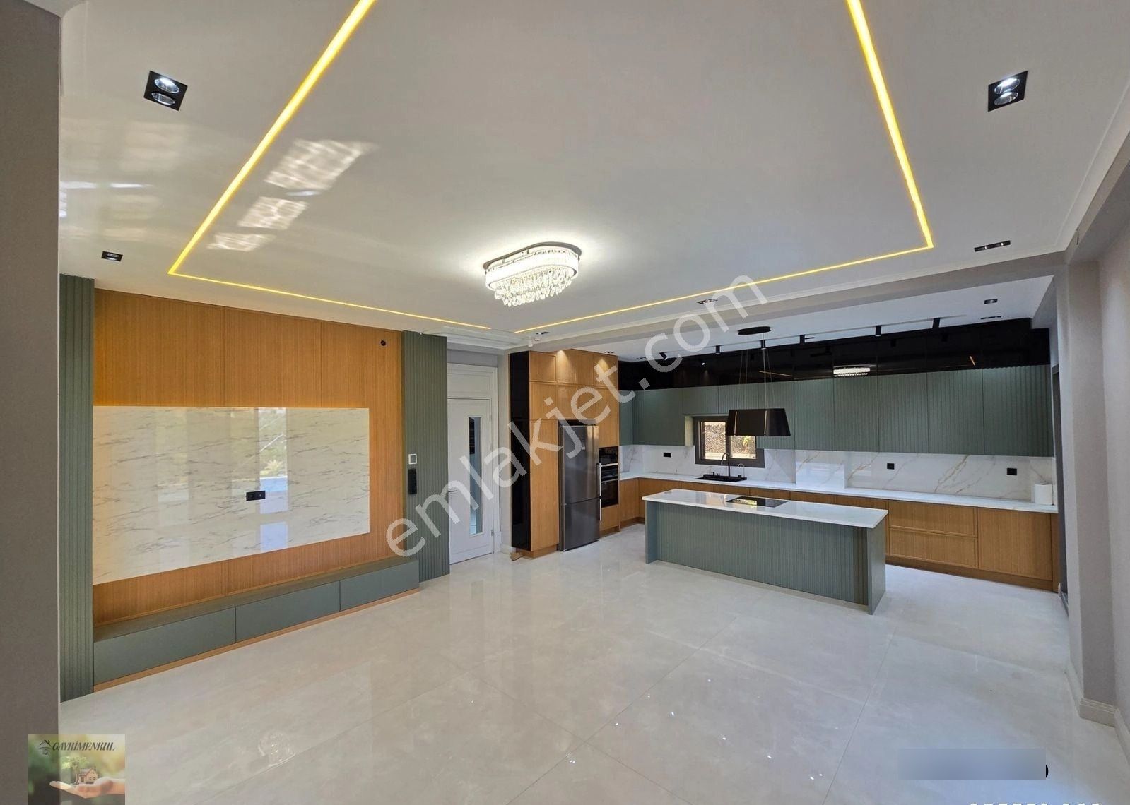 Narlı'da 700m2 Arsa İçerisinde Denize Uzanan 4+1 Saunalı, Jakuzili Ultra Lüx Müstakil Villa - Görsel 21