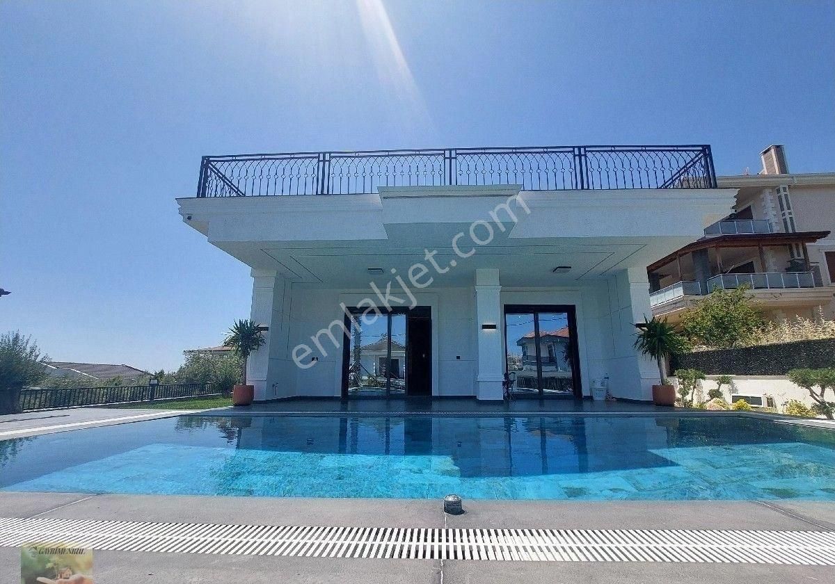 Narlı'da 700m2 Arsa İçerisinde Denize Uzanan 4+1 Saunalı, Jakuzili Ultra Lüx Müstakil Villa - Görsel 27