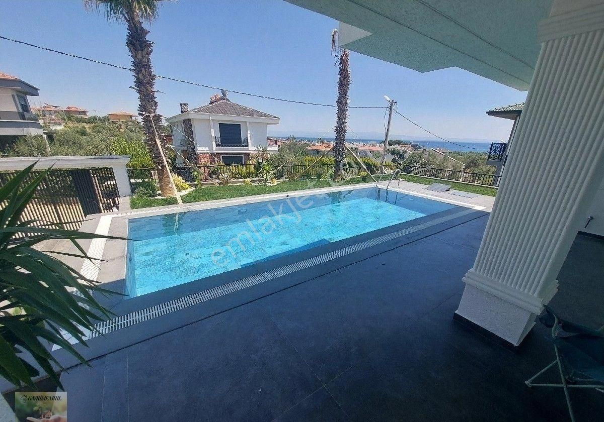 Narlı'da 700m2 Arsa İçerisinde Denize Uzanan 4+1 Saunalı, Jakuzili Ultra Lüx Müstakil Villa - Görsel 24