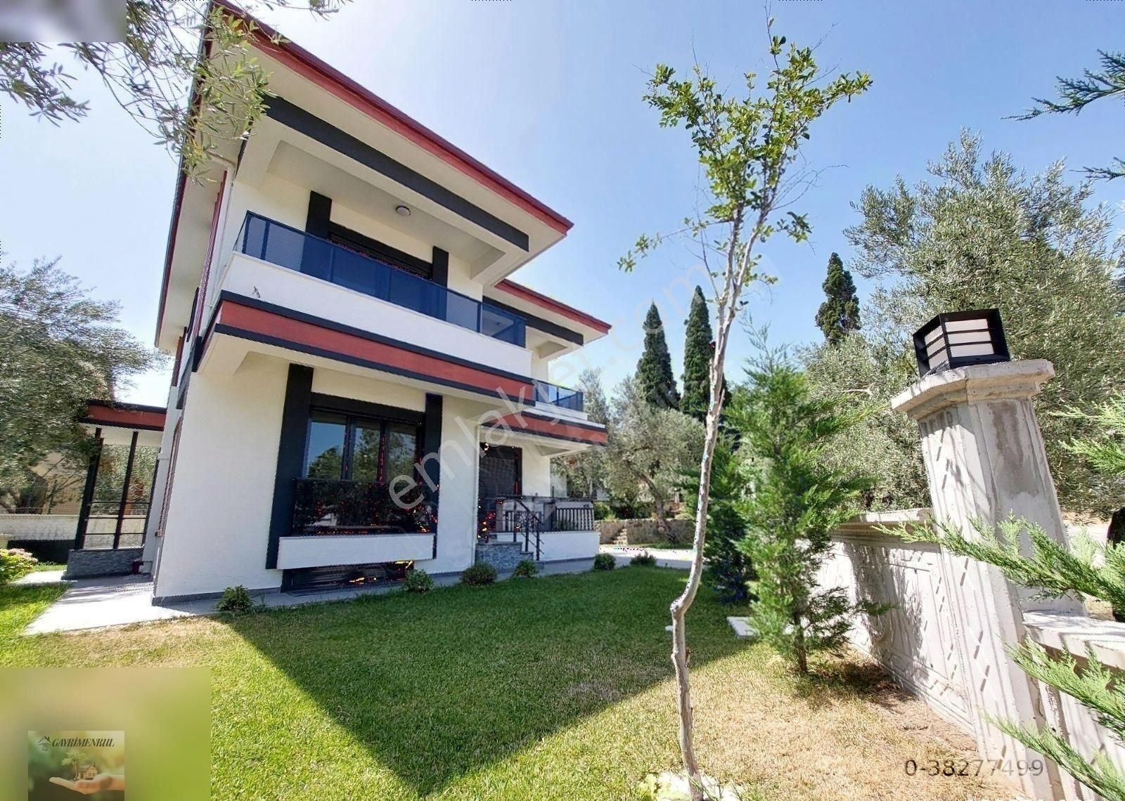 *güre Oteller Bölgesinde*ultra Lüks 7+1 Sıfır Tam Müstakil Villa