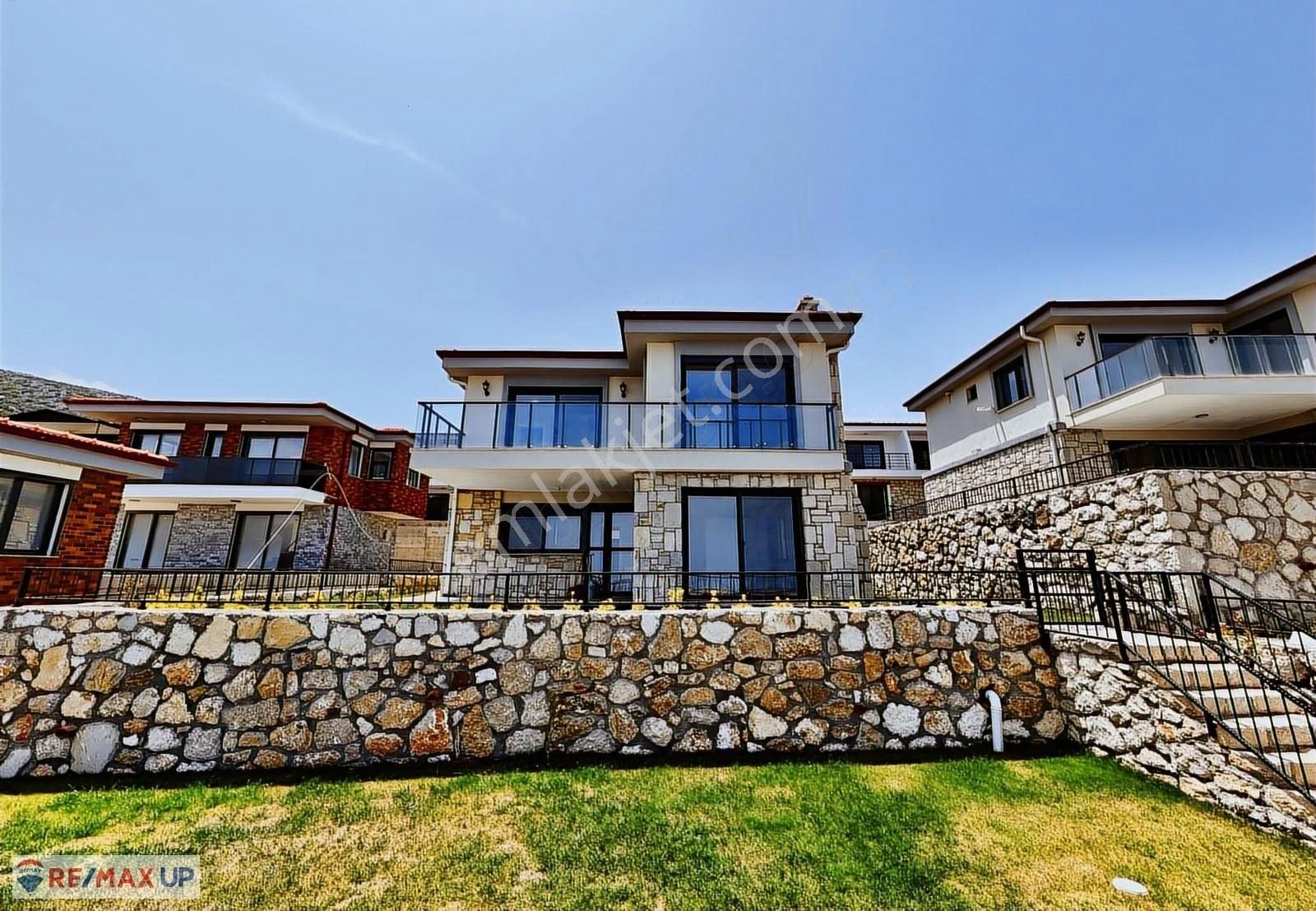 Bozköy'de Deniz Manzaralı, Geniş Bahçeli, 4+1 Müstakil Villa - Görsel 28