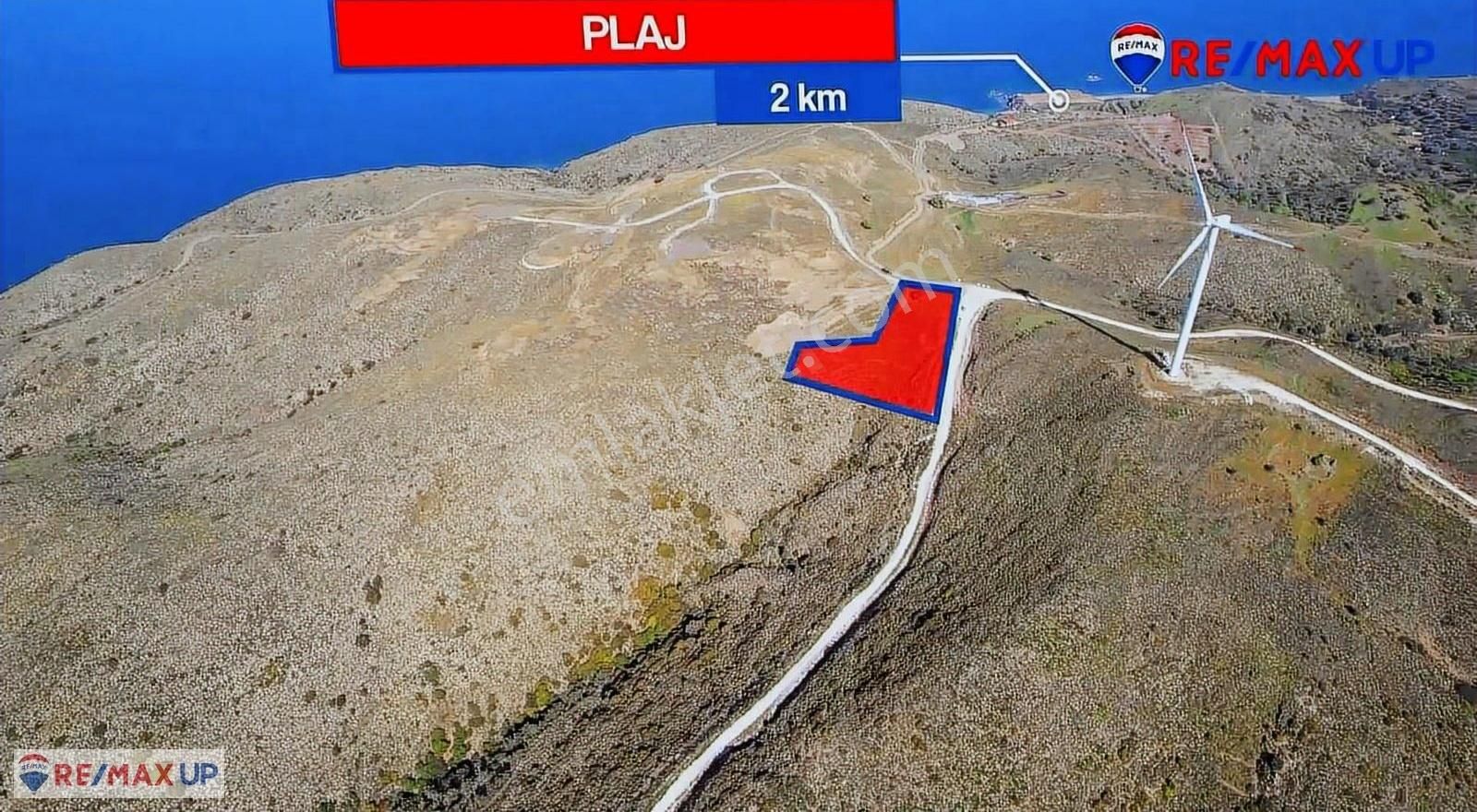 Sarpıncık Da İçerisinde Suyu ,yolu Olan Deniz Manzaralı Arazi - Görsel 23