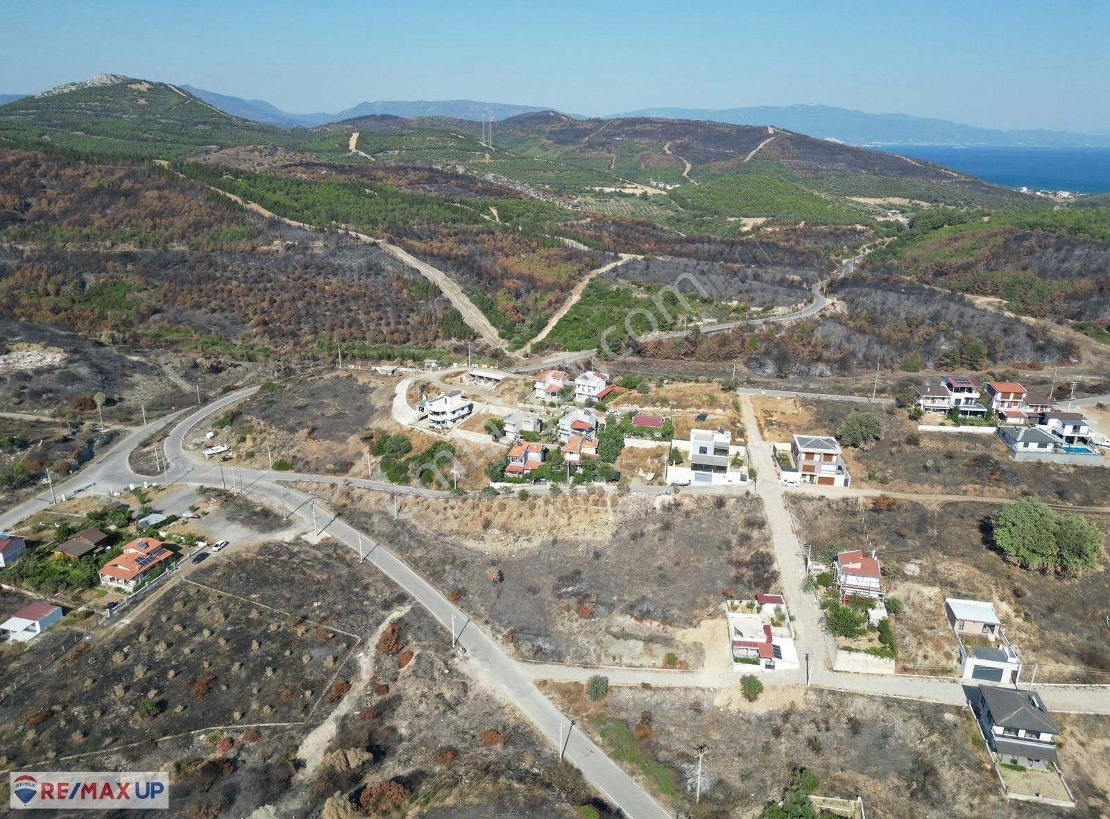 Seferihisar Doğanbey'de Deniz Manzaralı Satılık 303 M² Arsa - Görsel 18